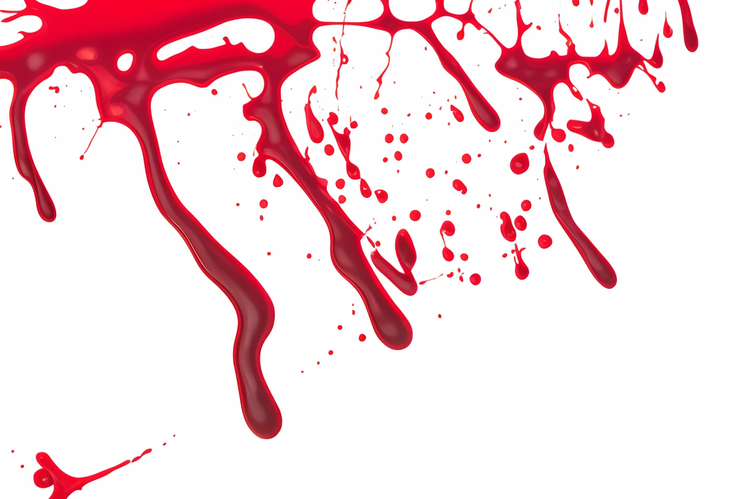 blood stains cut out isolated, cut-out clipping path PNG