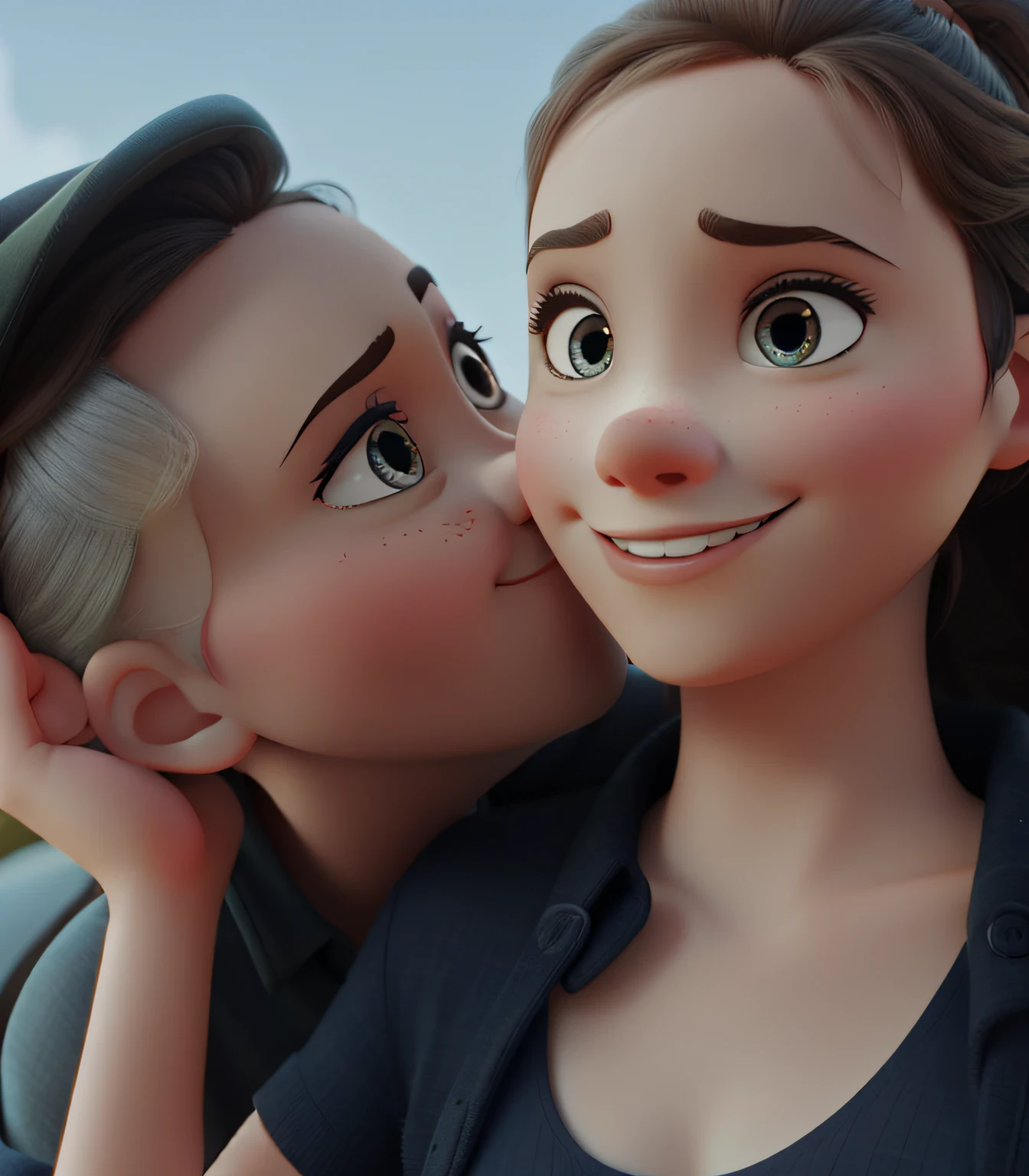 disney pixar style