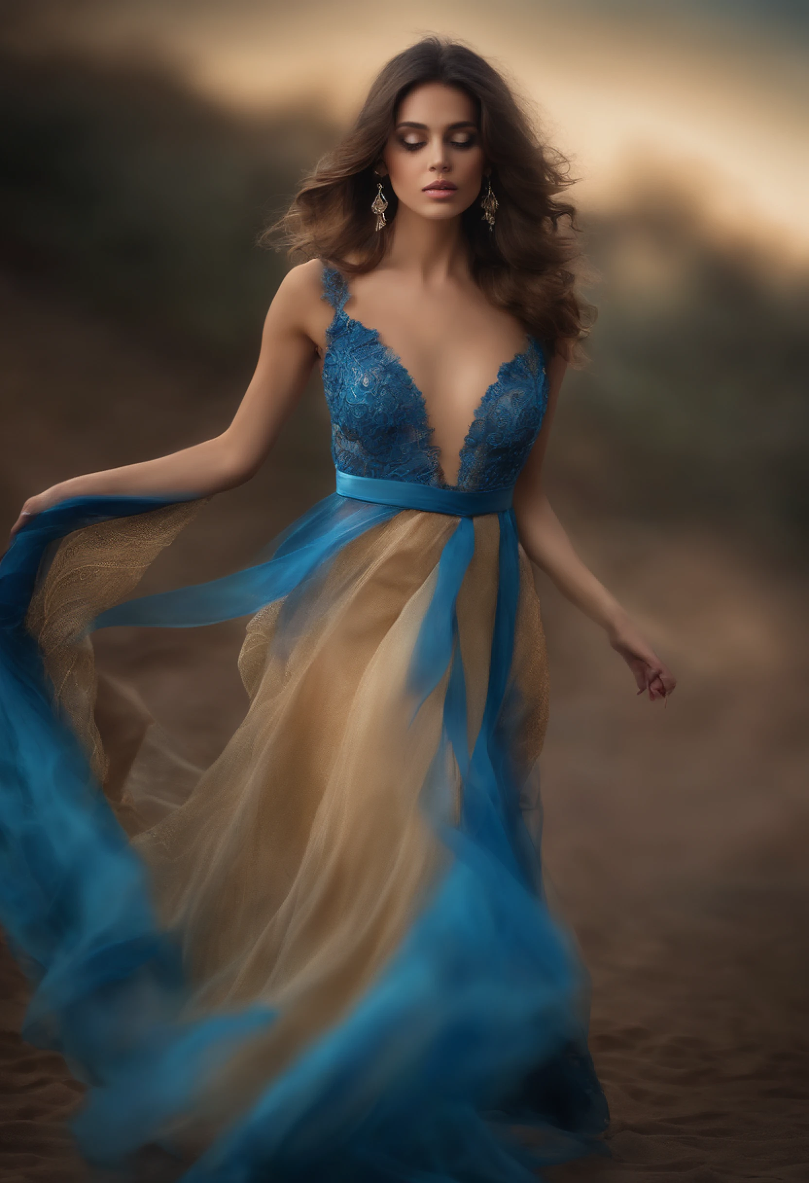(1girl),lo gothic,Caudas duplas,cabelos brancos, renda organza,Roupas lindas e exigentes,lo gothic, voador, azul, (colorido), bold dashes, misturas de gradiente, motion blur, texturas cintilantes, dynamic compositing, atmosphric perspective, impressionista, , (master part), (best quality), Amazing, (belos olhos detalhados), (detalhe fino), profundidade de campo, CG extremamente detalhado, Original, papel de parede extremamente detalhado, (vivid colors), Cinematic lighting, (colorido), corar,