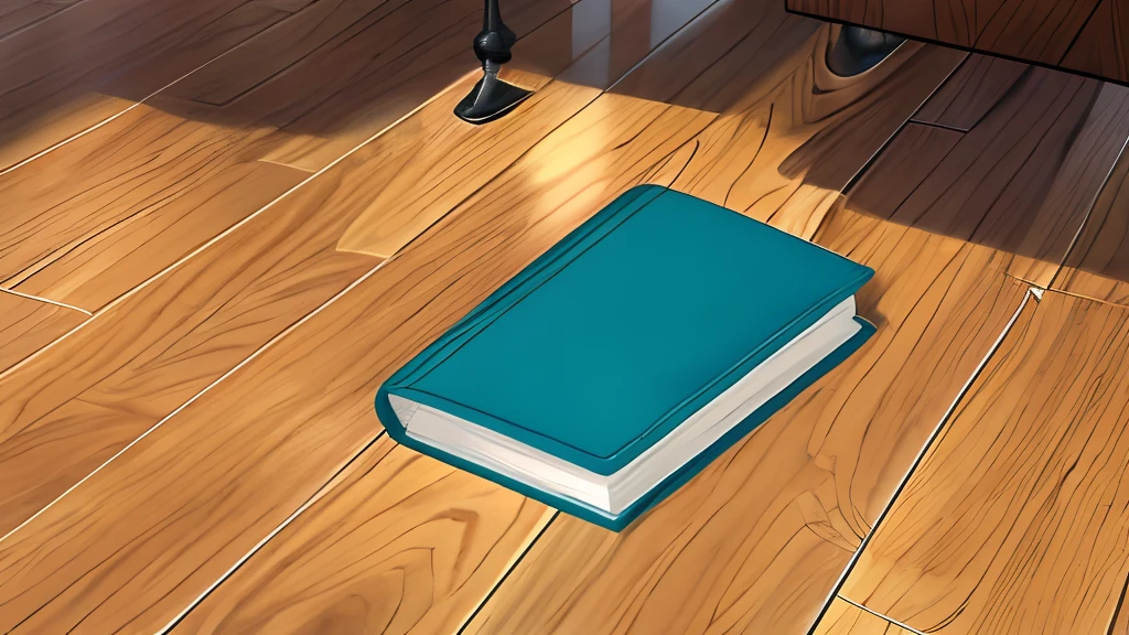 A diary is placed on the flooring