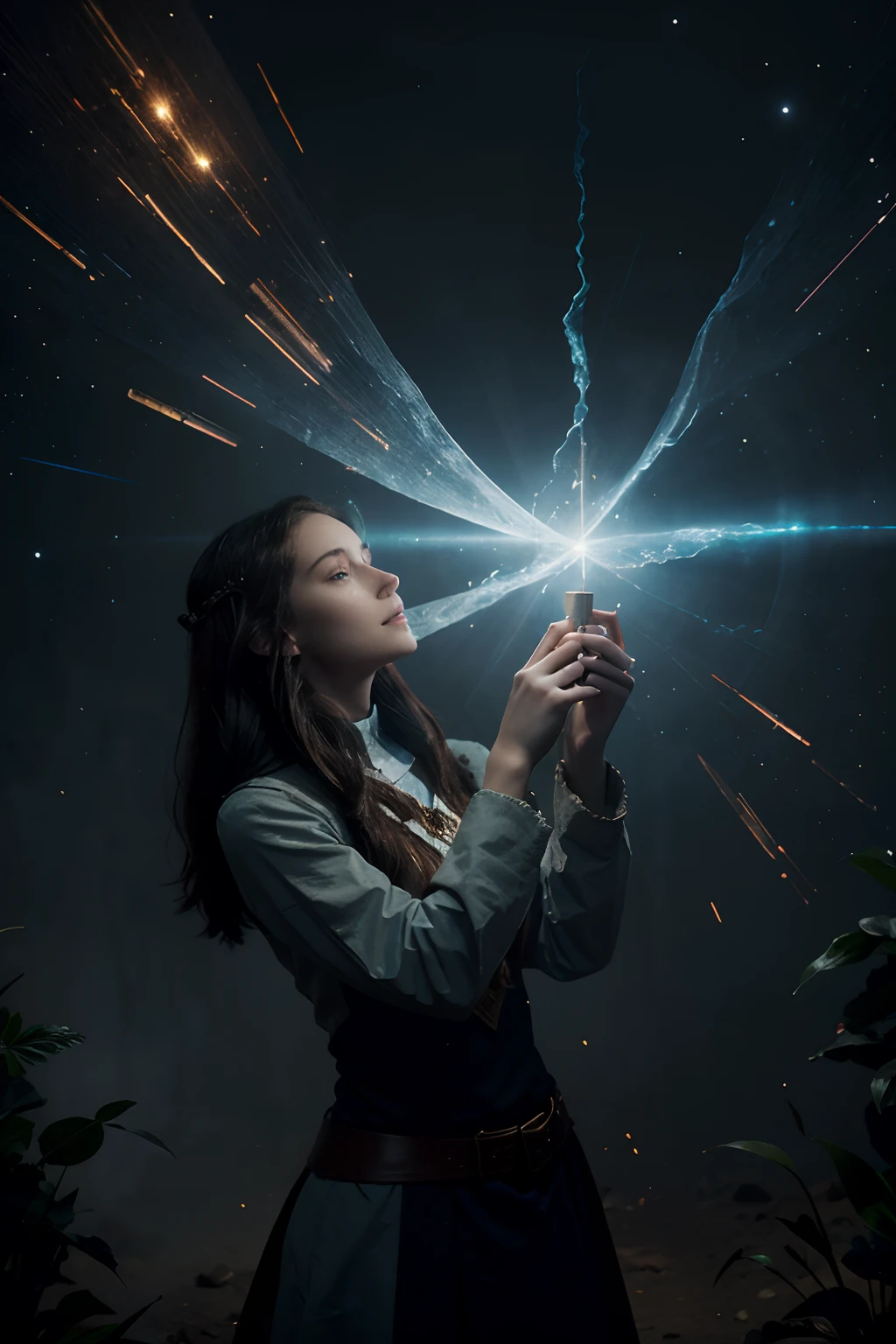 The scroll contained the words of a prophecy that predicted the arrival of the Celestial Ciphers, a group of magical creatures with the ability to maintain the equilibrium between magic and science. The finding made by Elara was regarded with skepticism; yet, the young woman was eager to find out the truth. They set off on a journey with the assistance of her steadfast companion, Toren, in an effort to locate the remaining scrolls that housed the whole of the prophecy.