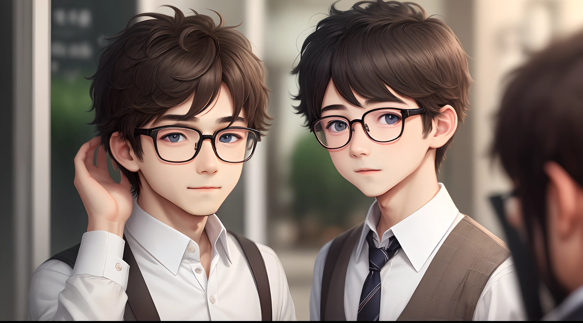 Glasses Boy Modest 1