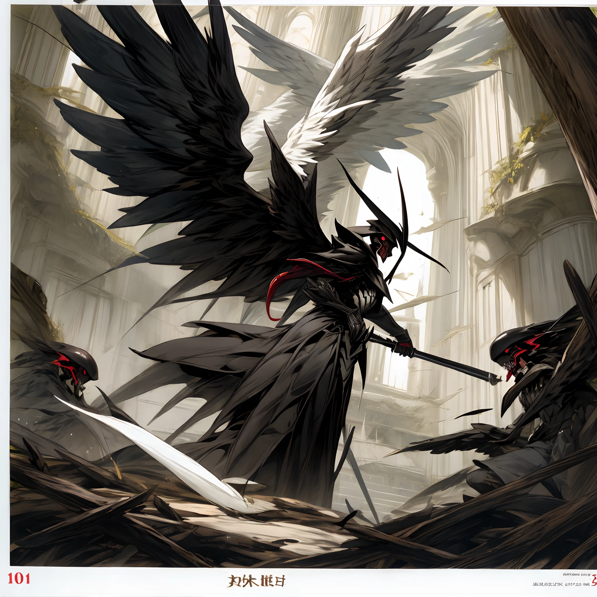 Reaper with wings