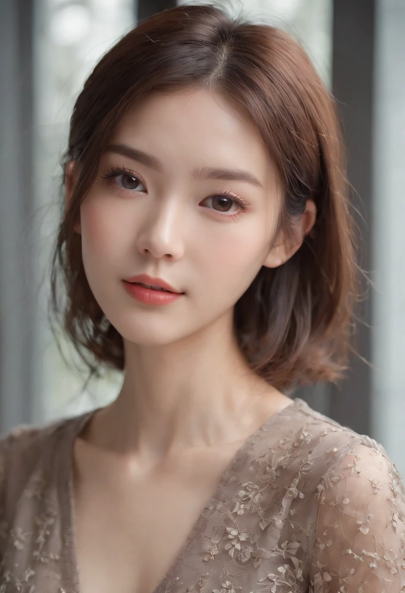 Masturbation、masturbated、Pussy、(masuter piece:1.3)、(8k、Photorealsitic、RAW Photography、top-quality: 1.4)、(1girl)、美丽的面容、(lifelike face)、(A dark-haired、short-hair:1.3)、Beautiful hairstyle、realisticeyes、Beautiful details、（real looking skin）、Beautiful skins、（Sweaters）、absurderes、enticing、超A high resolution、A hyper-realistic、high-detail、the golden ratio