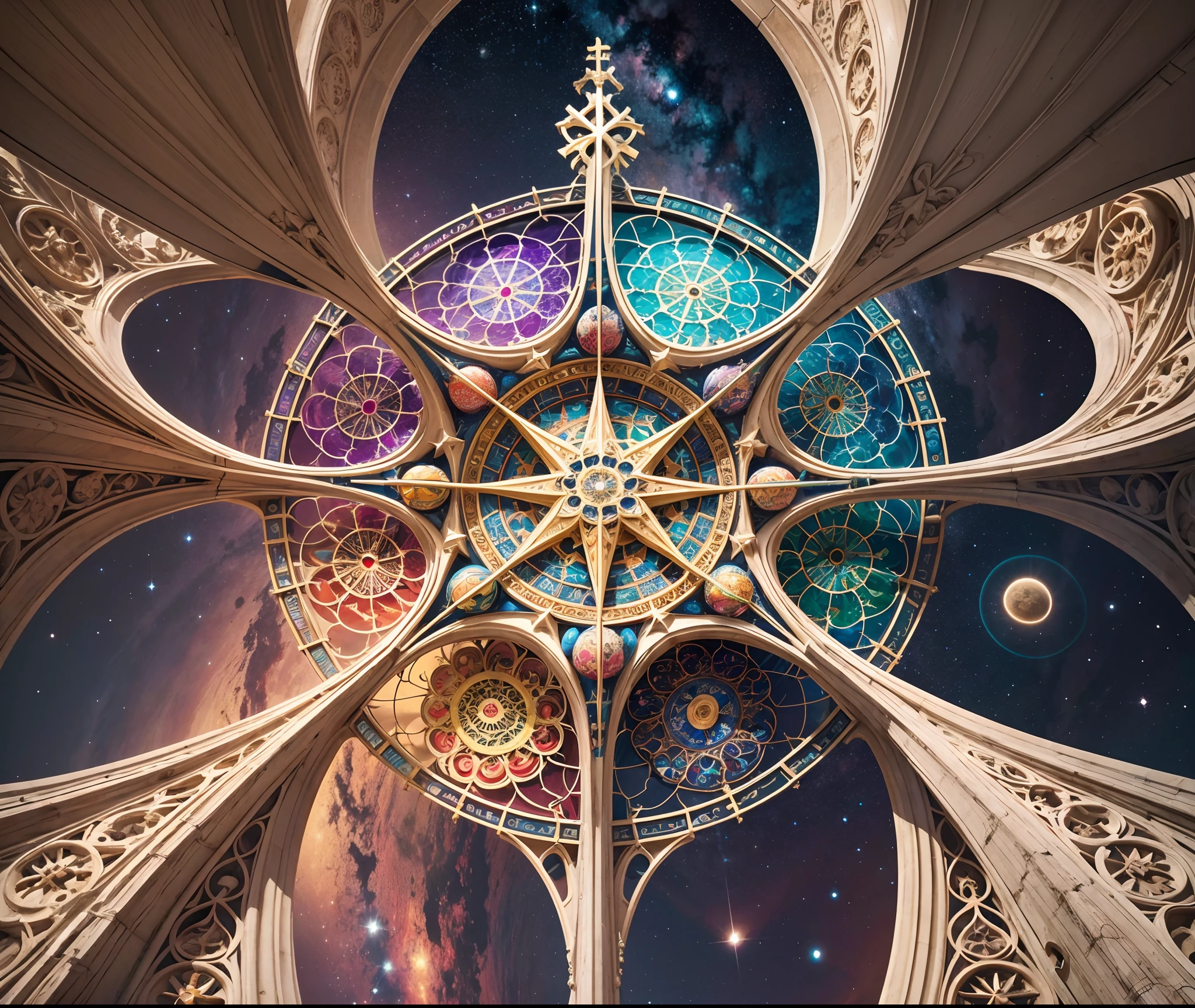 Al despertar en esta hora sagrada, We align with the cosmic forces that govern the universe, opening the door to miraculous possibilities and the manifestation of our deepest desires. --auto --s2