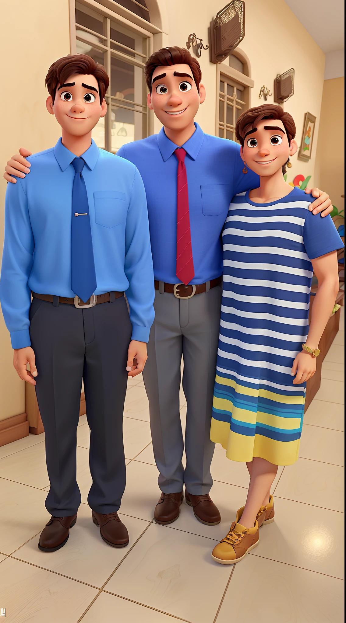 A happy family