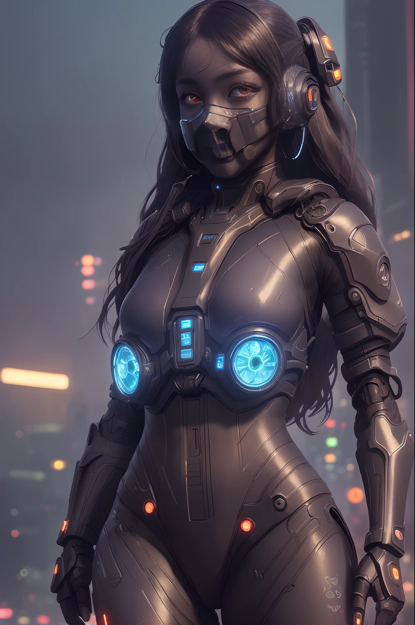 Ultra realistic, ControlNet 1 picture wearing armor from ControlNet2 picture, just like the pictures