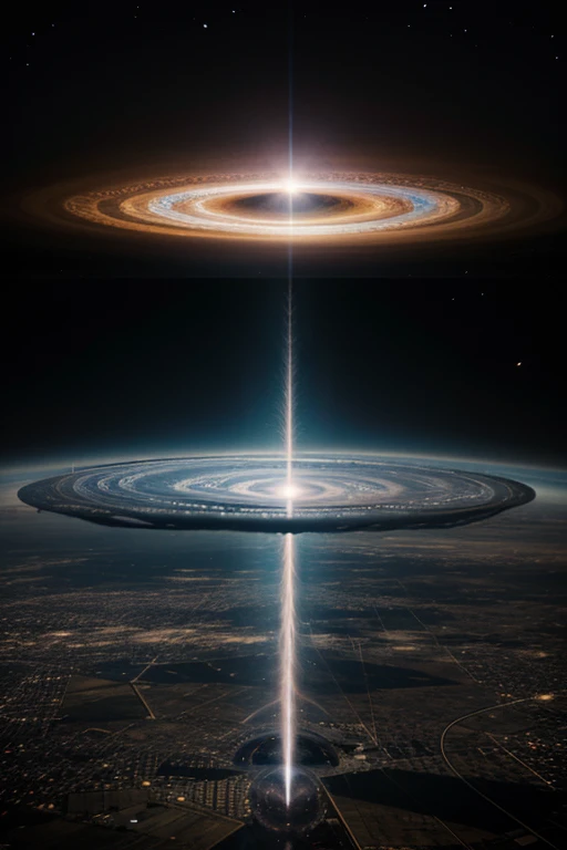 Wormhole in the Sky , world normal on the ground