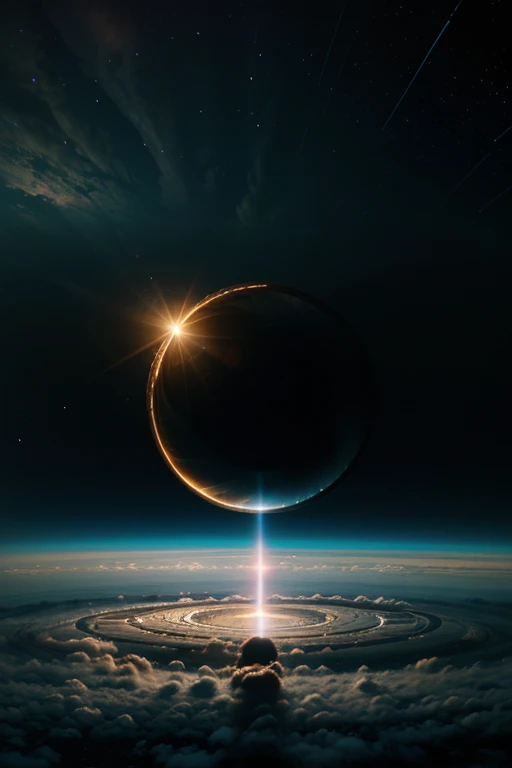 Wormhole in the Sky , world normal on the ground