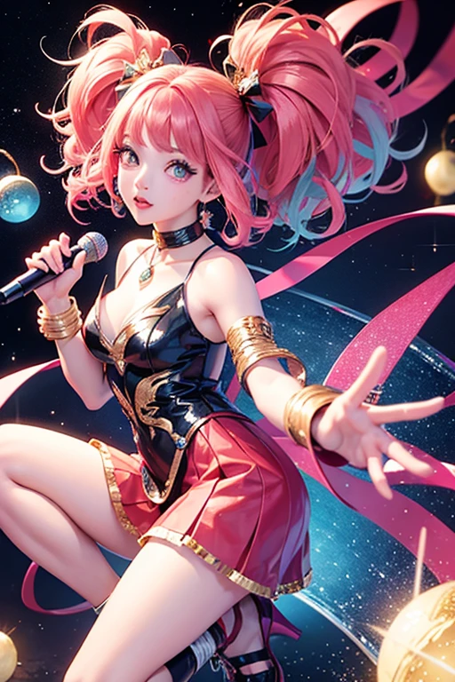 anime style; 3d; glitter; twice kpop