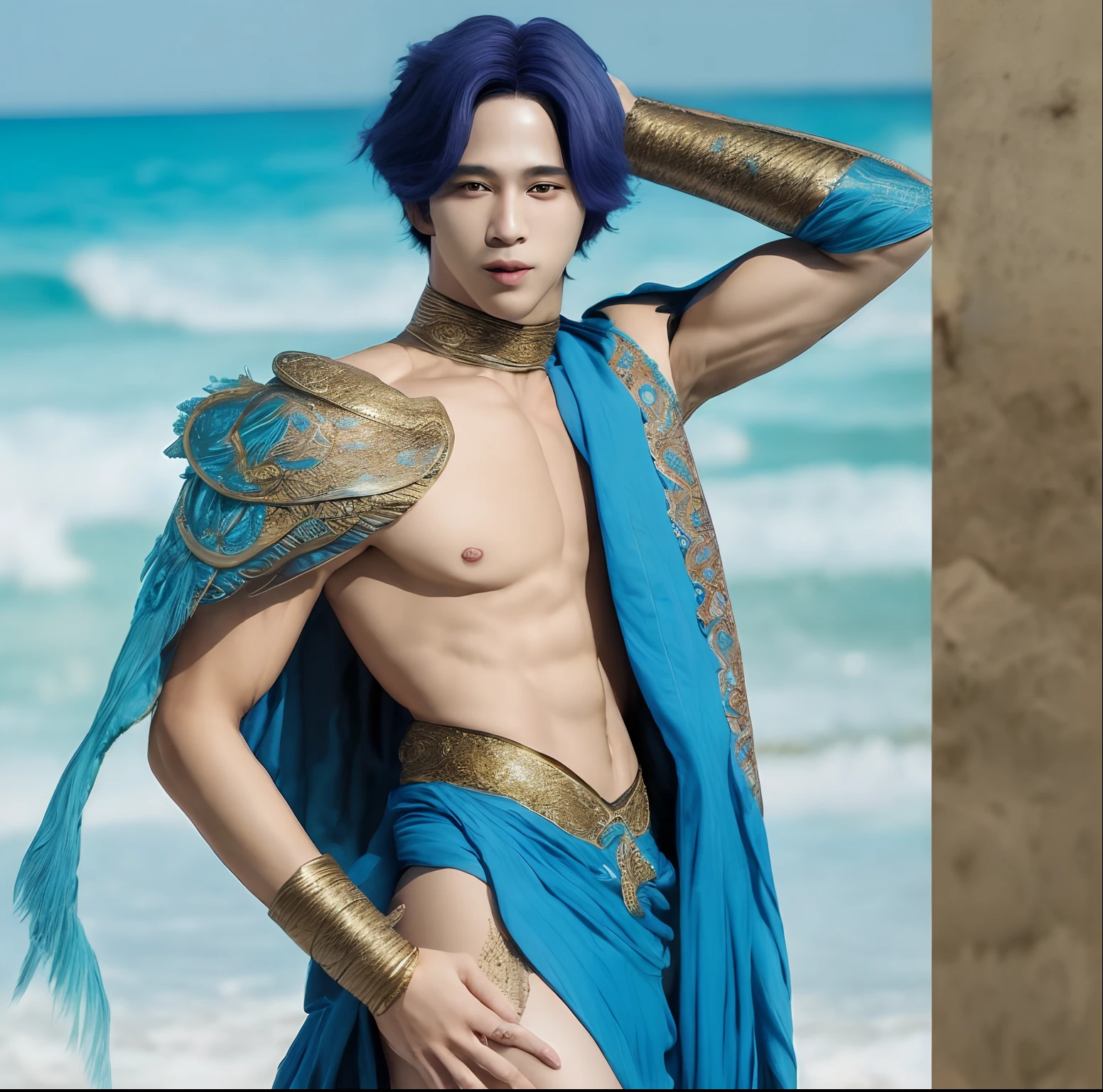 taemin from shinee as Poseidon