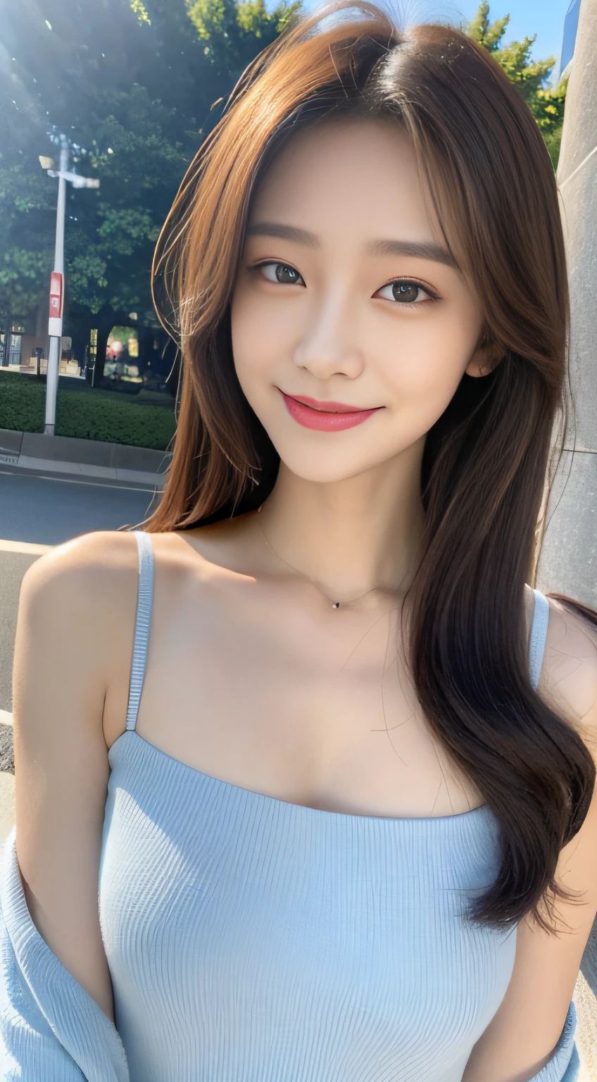 ((best quality, 8K, masterpiece:1.3)), focus: 1.2, perfect body beautiful: 1.4, buttocks: 1.2, ((Random hairstyle, clavicle: 1.2)), (short skirt: 1.1) , (rain, street:1.3), Highly Detailed face and skin texture, Eyes are beautiful, double eyelids, skin whitening, long hair, Smile, Leg length: 1.5, whole body: 1.5, The optimal ratio of four fingers to one thumb, smiley face, facial texture: 1.3, Sunlight, summer, clavicle, beautiful eyes, serious, real skin, realistic face, Realistic skin, delicate eyes, detailed facial features, Detailed clothing features, Detailed face, tight, tight, Girls dress casually, Queen's office: 1.5, upper body shirt