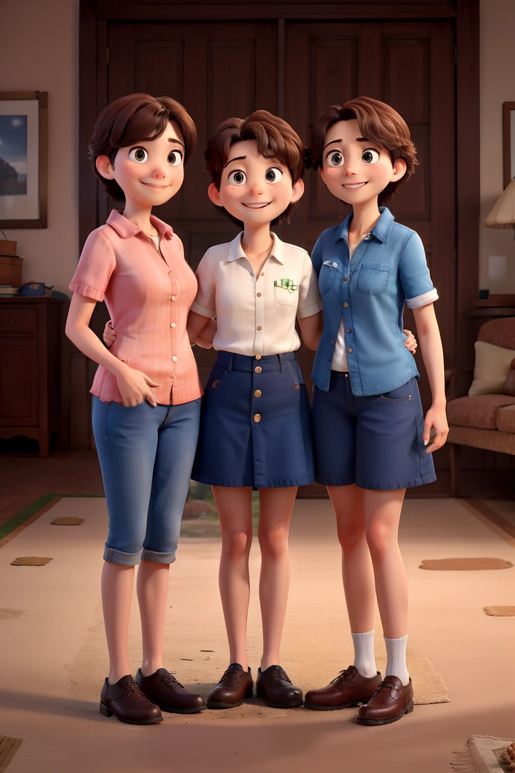 Reunion of 3 cousins who want to change the emotional course of the family.