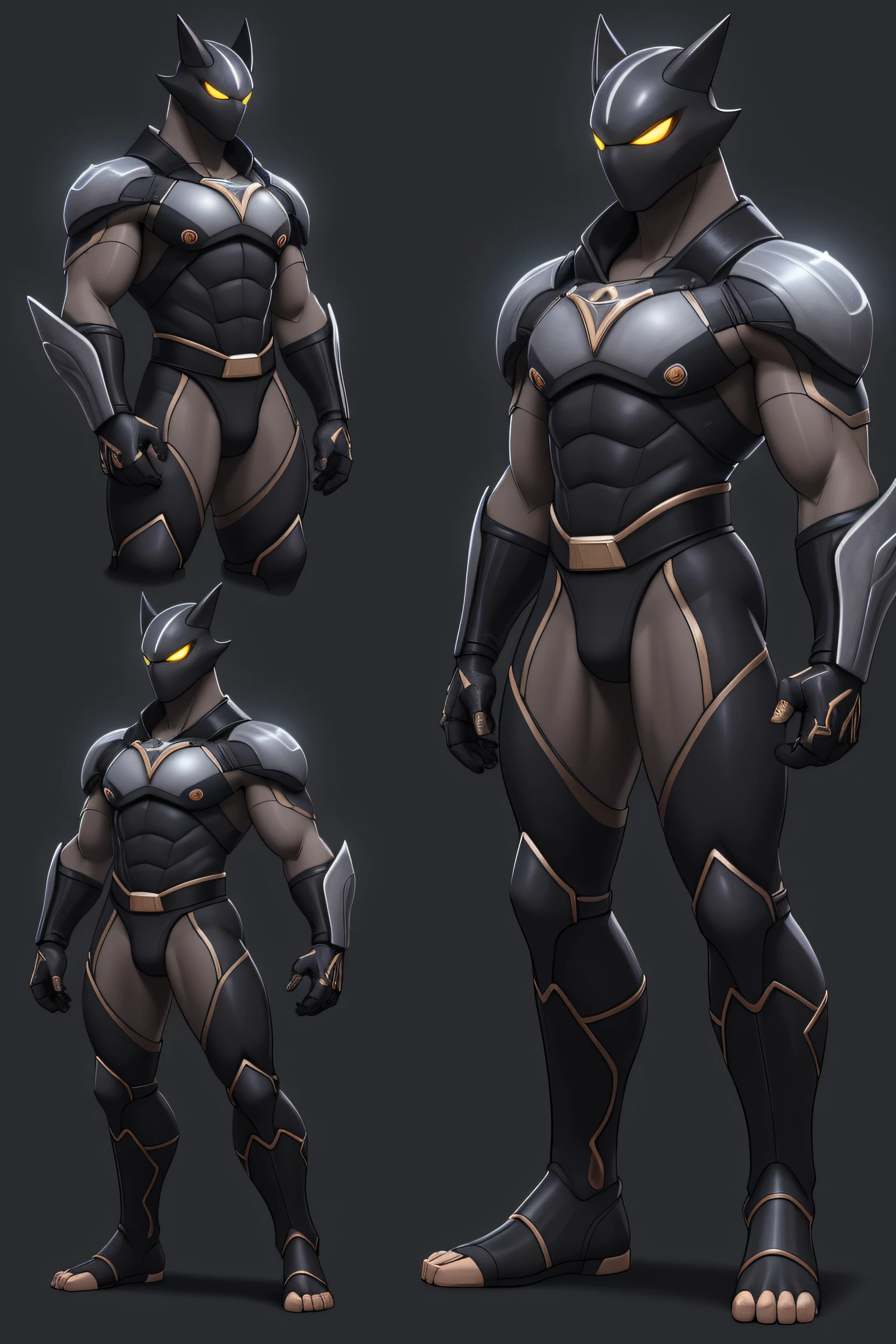 Close-up of a character, ((character concept art)), ((character design sheet, Same character, Front, from the side, Back)) Character image, Video game character design, Video game character design , ((masterpiece)), (((Best quality))), illustration, environment Scene change, Pose too, (simple background, white background: 1.3) lap, multiple_views, concept art, Cheat Sheet, Multiple views , (Multiple views of the same character in the same outfit: 1.3.) Biomechanical creature in humanoid form, with opalescent skin and scales, masterpiece, absolutely perfect, stunning image, visually rich, intrinsically detailed, concept art, by Mschiffer, shiny holographic, cinematic, UHD wallpaper, 3d, octane rendering, lights volumetric. Slim but muscular body, Strong abs, Full body Create an image of a black ninja after an apocalypse in the future Full body photo, cyborg bodysuit, muscular body, gigachad, Fixed eyes, looking forward, Lightning in the sky, arms outstretched, looking forward, standing on top of a mountain, red mantle and cape, cross shining in the air. Neon light art, in the dark of the night, a large ship sails through the seas illuminated by the moon, stars, colorful, detailed, 4k