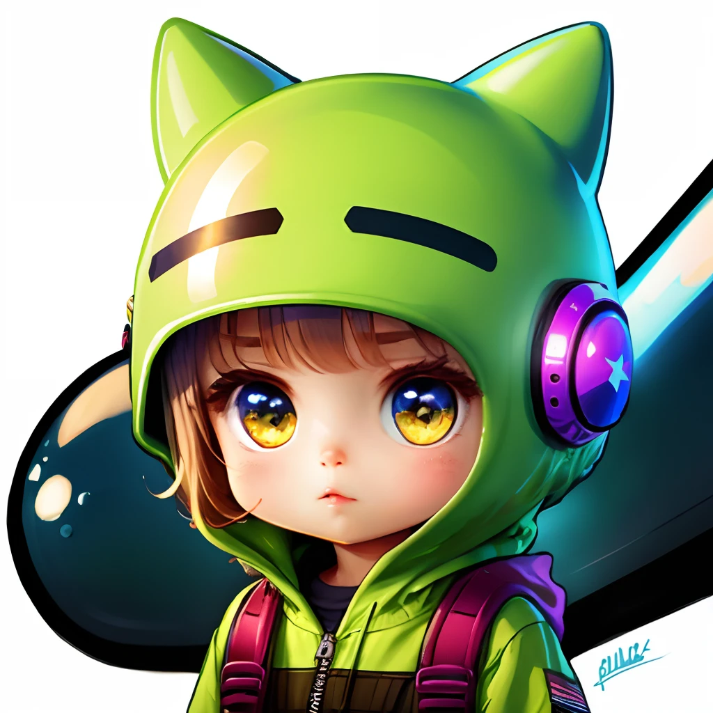 Cute but cool alien icon