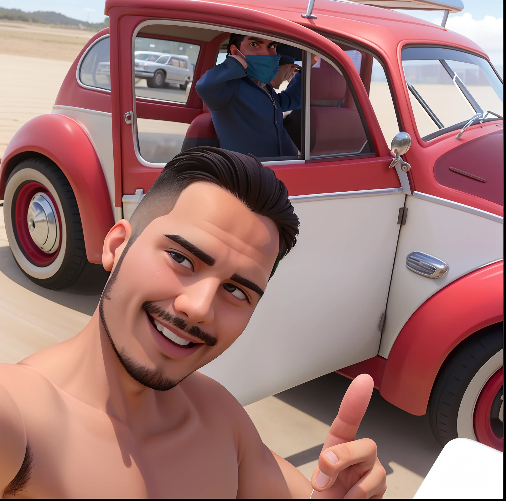 there is a man that is standing next to a car, danilo torres, caio santos, eloy morales, kombi, victor maristane, carmelo blandino, david rios ferreira, joel torres, beto val, andrea rocha, miguel iglesias, album photo, esteban maroto, profile image, selfie photo, pacal votan, edu souza
