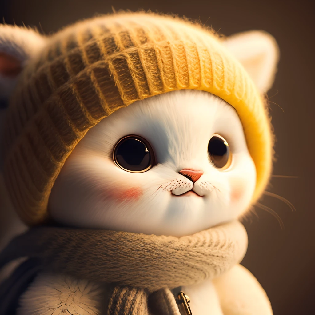 chat, orange, Watch a camera, Non_The human being, profondeur de champs, ((blank background)), ((Backgrounid blanc)) Sombre_Glam, dressed in DRK_Glam, deepshadow, (trouble: 1.4), (8k, Photo brute, premier quality, шедевр: 1.2), logo, vecteur, Line charts, concevoir, inspiration, droite, symmetry