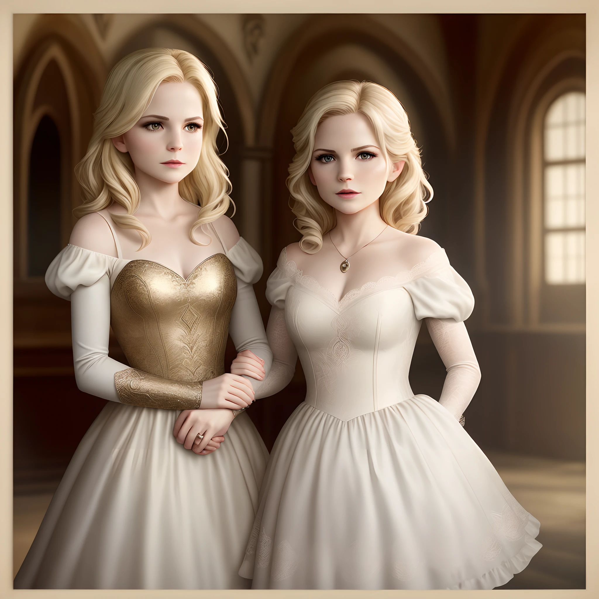 Emma swan and Regina mills from once upon a time swanqueen wallpaper