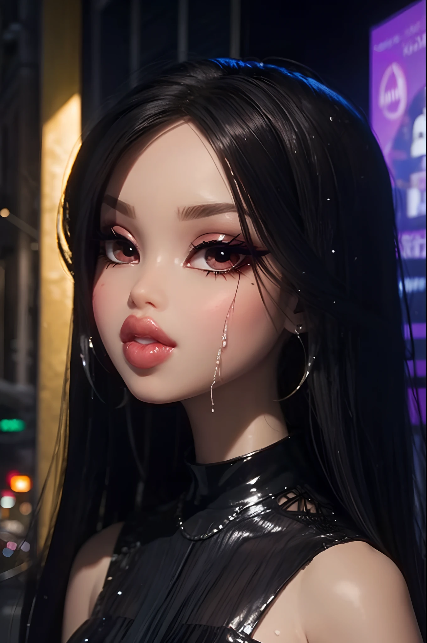 Bratz Doll, young, luscious lips, juicy lips, wet lips