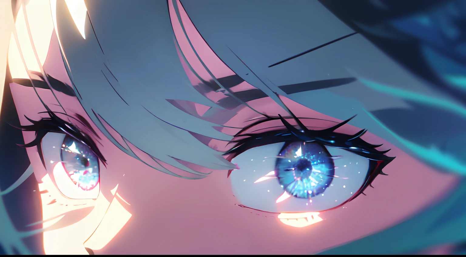masterpiece, best quality, Eyes, (detailed eyes), (light blue eyes), (beautiful eyes), close up, (sky blue eyes), blue hair