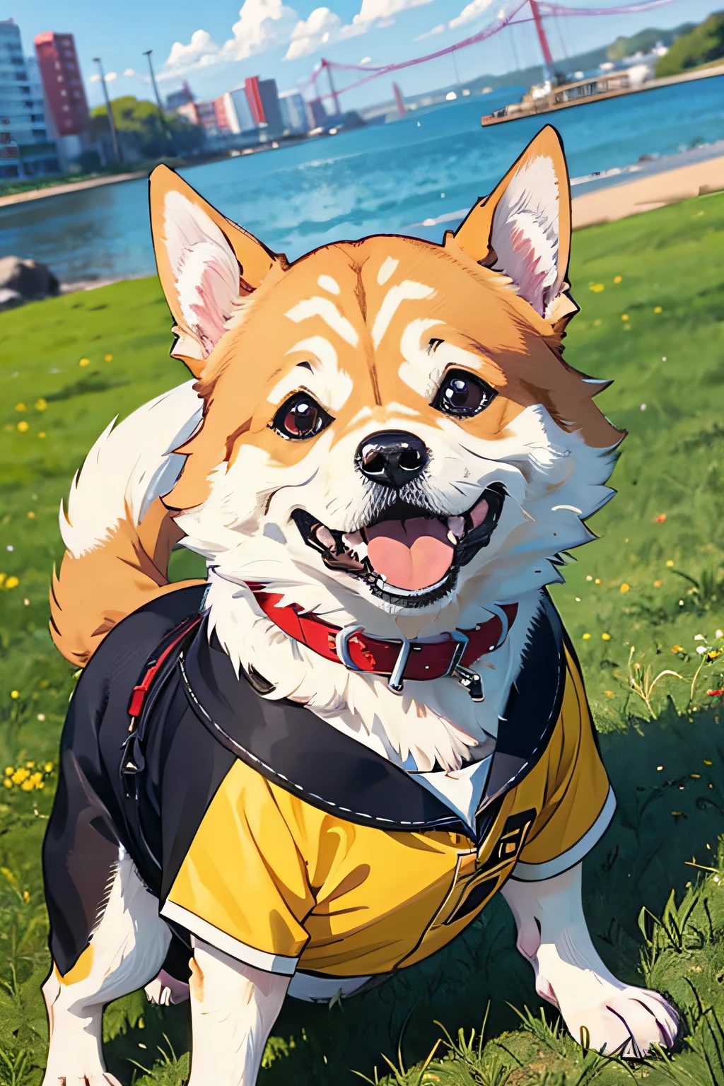 a Dog、Cheerful