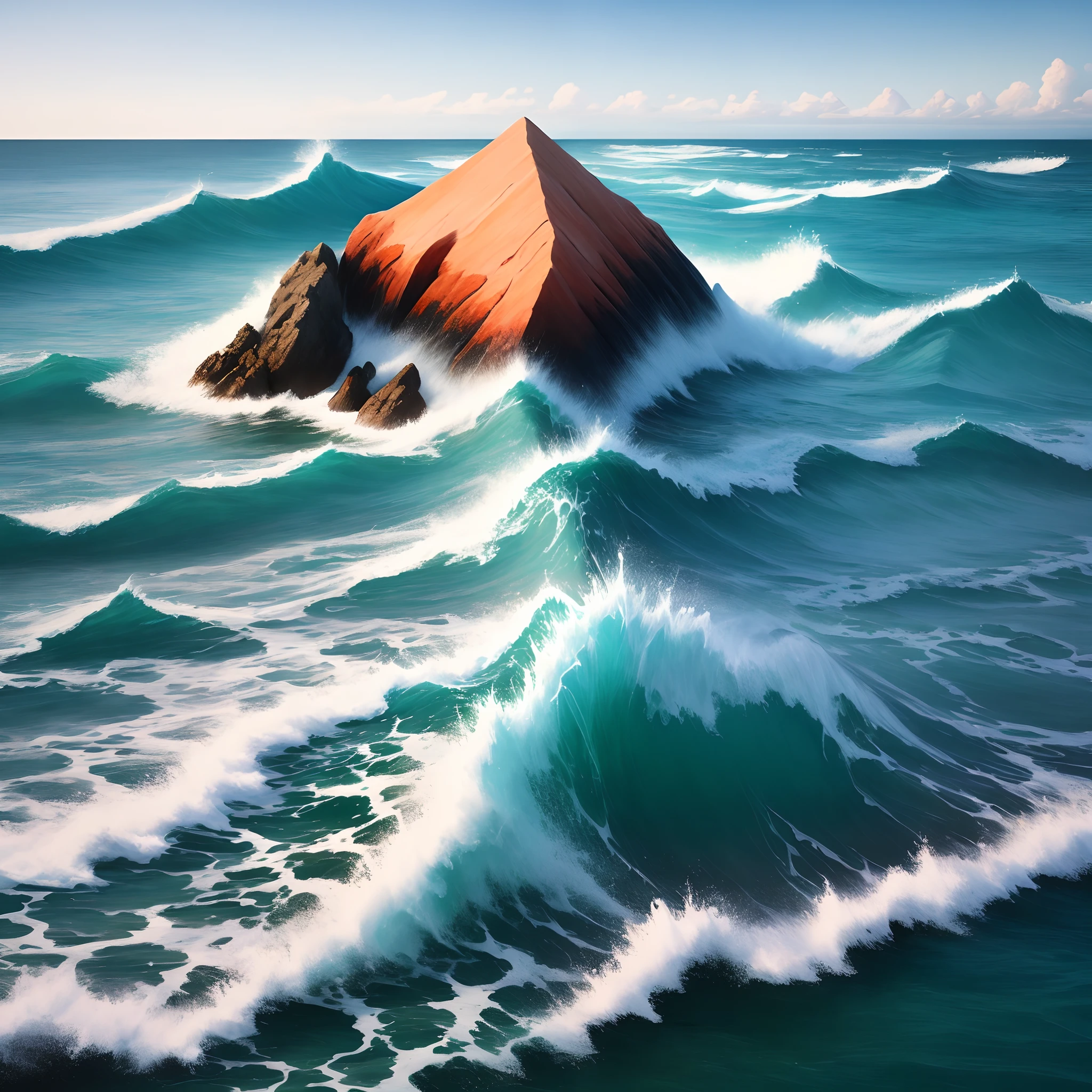 Sea painting
