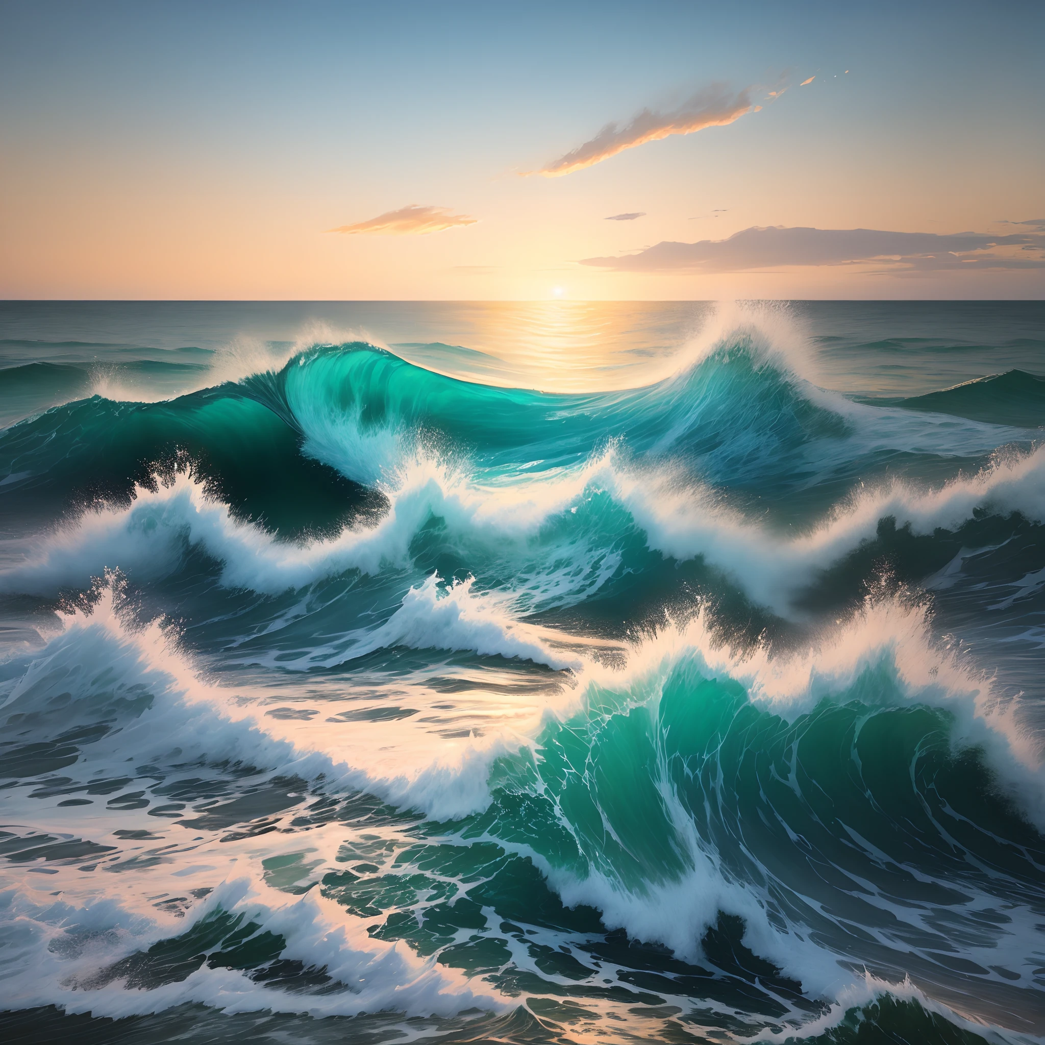 Sea painting