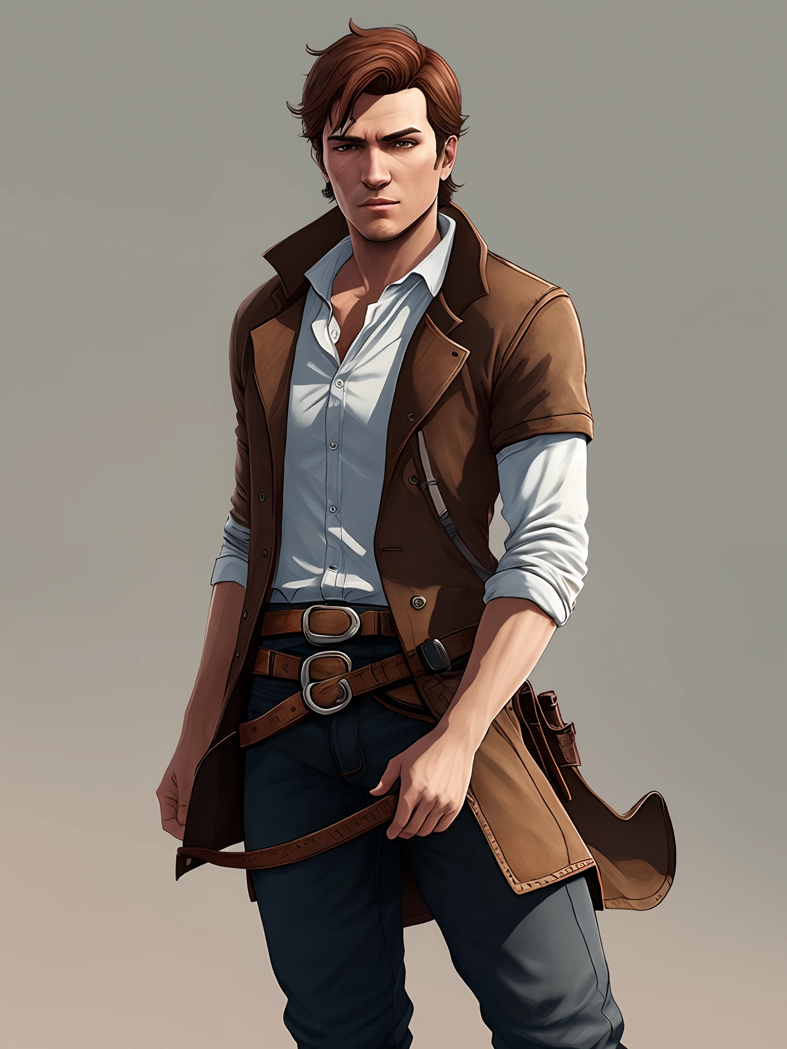 Fazer um desenho do arthur morgan