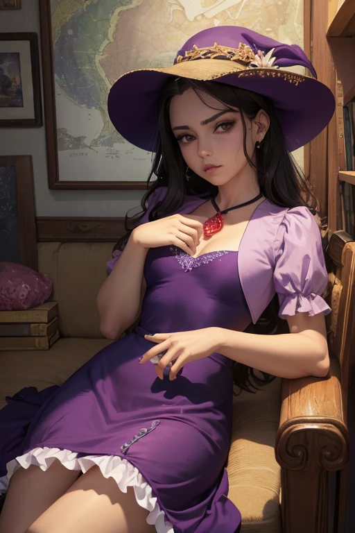 (Obra maestra, La mejor calidad:1.2), Disparo de vaquero, solamente, 1girl, mlpdazzle, piel coloreada, presumido, Mirando al espectador, Mano en la cadera, Cola de caballo, scowling, vestido de gala , vestido sin mangas , vestido con gran escote , senos grandes , jewely, espigas