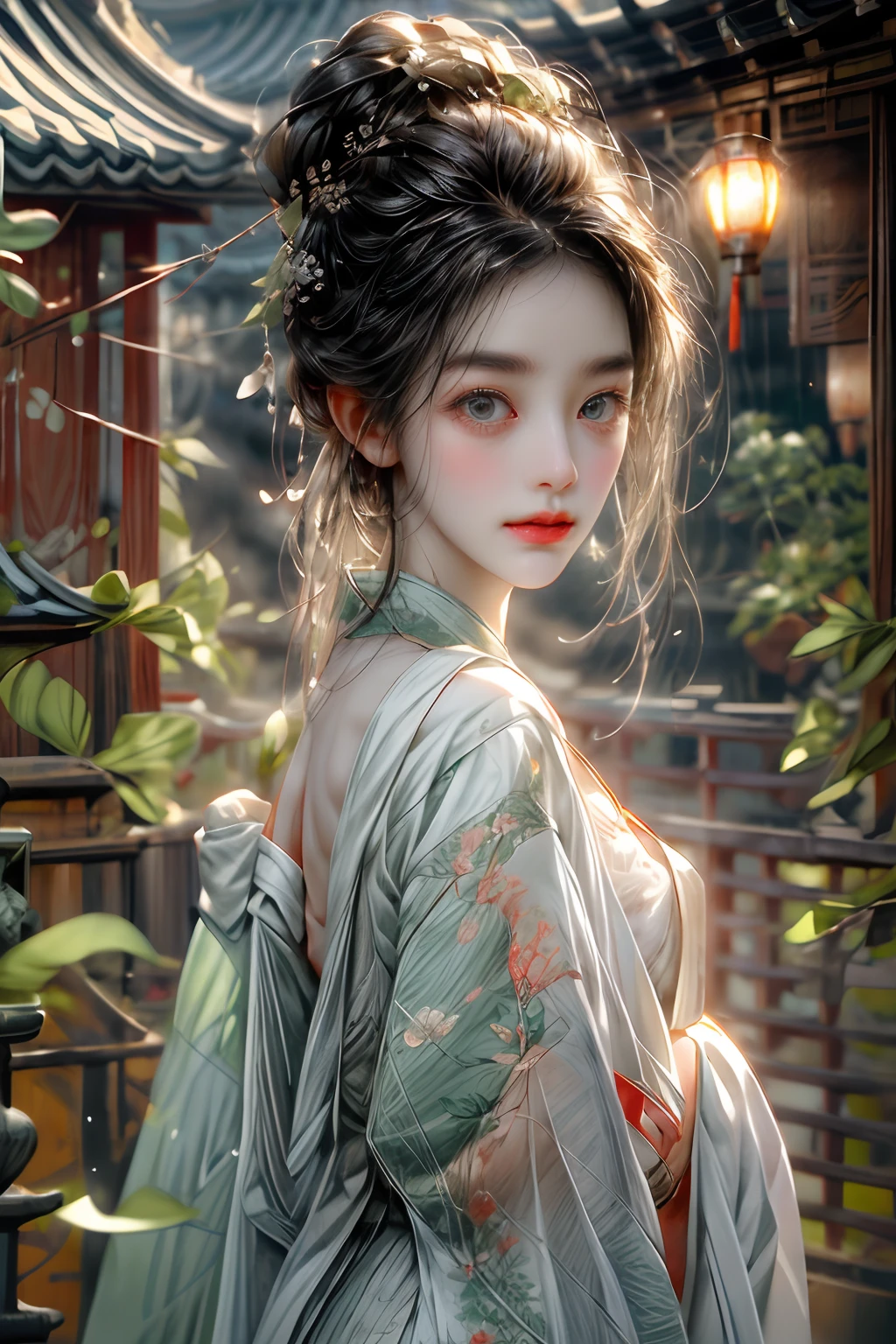 - Eyebrows are like willow leaves in early spring, Often containing rain and hatred; The face is like a peach blossom in March, Hide the moonlight. Elegant slender waist, And nervous swallows are lazy: The jade exterior is mesmerizing, And the flower explains the rank age, And the fragrance is elegant and elegant..