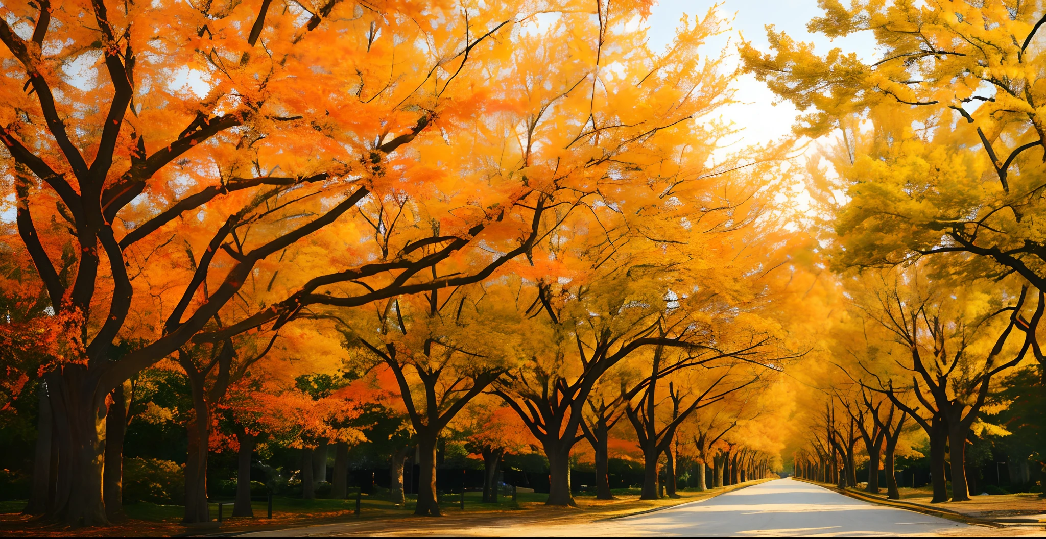 late autumn,It is a poetic and beautiful season,It gives people unique views and feelings。Here are some descriptions of the late autumn scenery:
1. Colorful foliage:Late autumn,The leaves begin to change color,Gradually change from green to yellow、orange colors、red colour、Brown, etc。It's a beautiful view,The leaves on the tree are like a colorful picture。
2. The breath of harvest:Late autumn is also the harvest season,The crops in the fields are ripe,The fruit in the orchard is also ripe。People can feel the joy and satisfaction of the harvest。
3. Cool weather:The weather in late autumn has become cool and pleasant,There is a fresh smell in the air。It is a season suitable for walks and outdoor activities。
4. Clear sky:The sky is blue and clear in late autumn,and the sun was shining brightly,It gives a feeling of tranquility and comfort。
5. Silent night:The late autumn nights have become cooler,starry sky bright,Moonshine。It is a season suitable for enjoying the starry sky and night view。
in short,Late autumn is a beautiful season,It brings a wealth of colors to people、The joy of harvest、Fresh air and quiet nights。Let's enjoy the beautiful scenery and feelings of late autumn together!