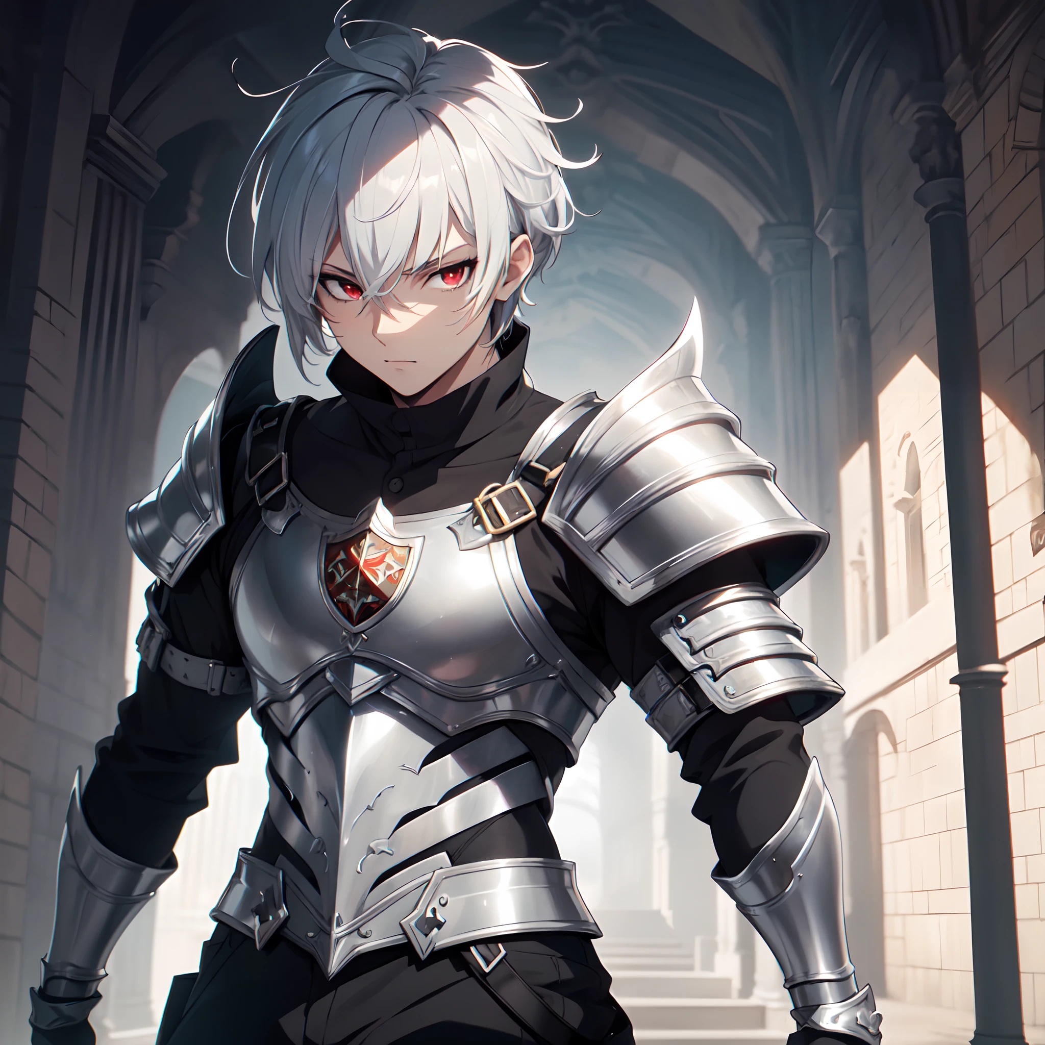 128K Ultra High Definition,
128K Ultra High Quality,
128K Ultra High Resolution,
Best Definition,
Best Quality,
Best Resolution,
Perfectly Detailed,
Perfectly Designed,
Extremely Detailed,
Extremely Designed,
Hyper Detailed,
Hyper Definition,
Hyper Quality,
Hyper Resolution,
Masterpiece,
(((Anime))),
Body Shot,
(((Boy))),
Handsome,
Muscular Body,
(((Black Short Hair))),
(((Red Eyes))),
(((Hyper Detailed & Perfectly Designed With Ultra High Quality Silver Warlord Armor))),
(((Inside Of Medieval Royal Palace Background Scenery))),