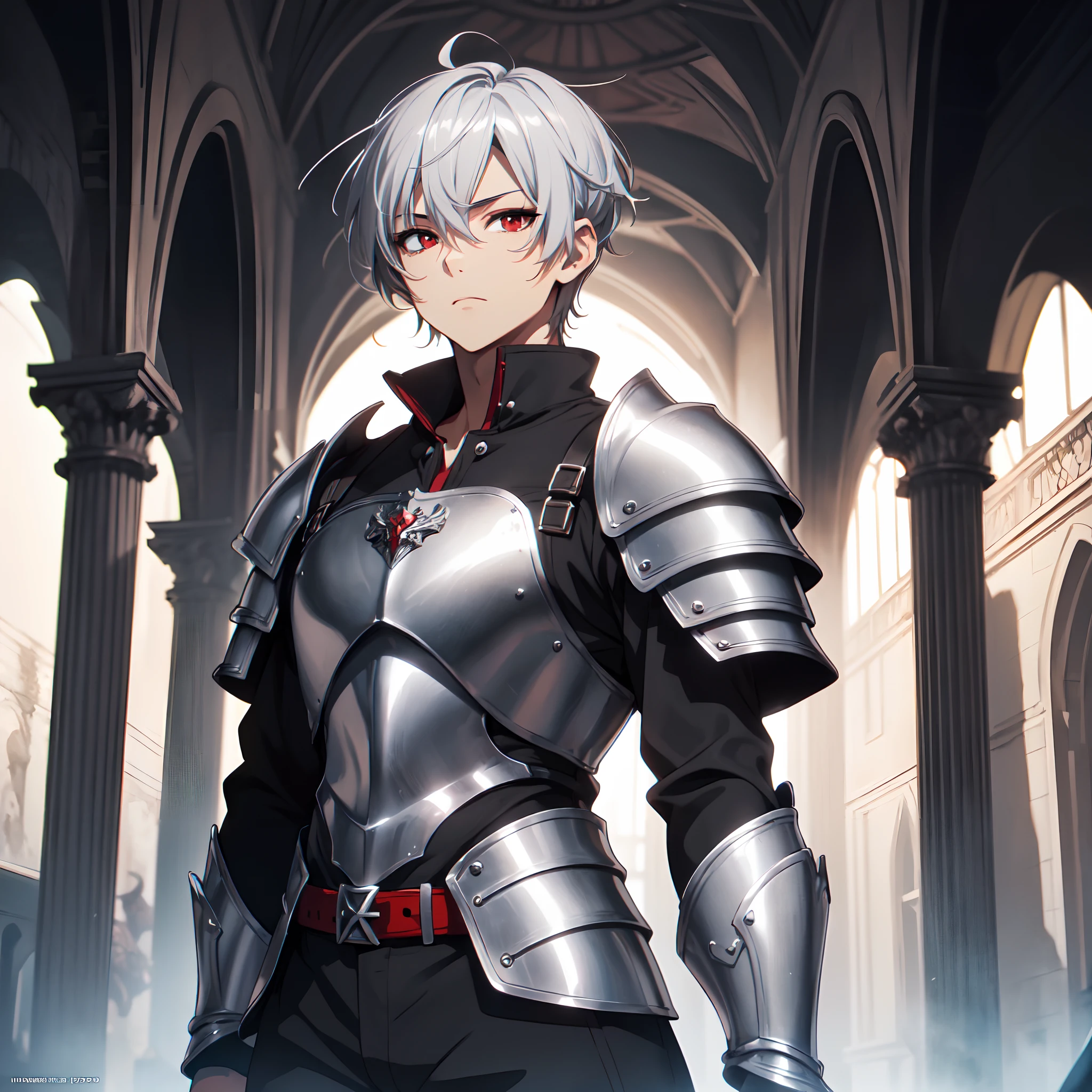 128K Ultra High Definition,
128K Ultra High Quality,
128K Ultra High Resolution,
Best Definition,
Best Quality,
Best Resolution,
Perfectly Detailed,
Perfectly Designed,
Extremely Detailed,
Extremely Designed,
Hyper Detailed,
Hyper Definition,
Hyper Quality,
Hyper Resolution,
Masterpiece,
(((Anime))),
Body Shot,
(((Boy))),
Handsome,
Muscular Body,
(((Black Short Hair))),
(((Red Eyes))),
(((Hyper Detailed & Perfectly Designed With Ultra High Quality Silver Warlord Armor))),
(((Inside Of Medieval Royal Palace Background Scenery))),