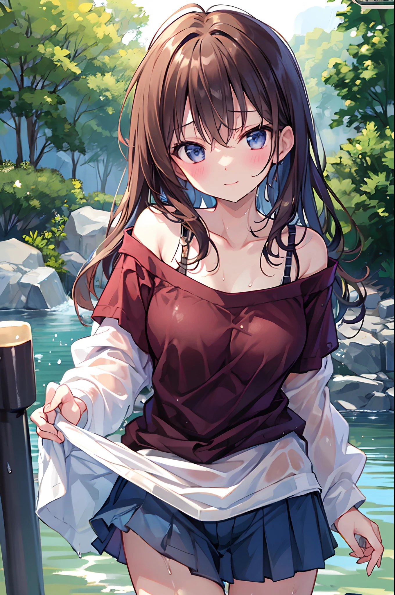 ((nsfw)), (((nude))), (petite), [curvy], ((spread pussy)), ((crotch grab)), (((topless))), (((bottomless))), (face forward), (turn the body forward), (((shoot from front))), ((full body)), ((flat chest)), solo, 1girl, (extremely awesome detailed loli and 8 years old and child and flat chest:1.6), completely nude, (pussy focus, extremely awesome detailed pussy, (spread pussy:1.2), spread legs:1.3), (bathing :1.4), extremely awesome detailed pretty face, extremely awesome detailed white skin and gleaming skin and sweat, BREAK, extremely awesome detailed Fuji Mountain and onsen, extremely awesome detailed fall leaves, sunset, extremely awesome detailed sky, extremely awesome detailed clouds, humid, autumn in japan, BREAK, dynamic angle, perspective, panorama, lens 135mm f1.8, light ray, dynamic light, backlighting, Core shadow, deep shadows, BREAK, (masterpiece:0.8), (extremely awesome detailed, best quality, highres, 8K HDR, perfect anatomy:1.3), 3d, (masutepiece, Best Quality:1.4), (Ultra-detailed:1.2), {Illustration,painting-like}, {studio lights}, (hot springs), [Best Shadow], (Konishi CSA)_(Shizuma CSA), (Alpha CDE:1.3)_(Gamma CDE:1.15), BREAK (Perfect Anatomy), (symmetrical eye, Ultra-detailed eyes, Beautiful eyes), (Sharp eyeliner, Ultra-detailed face, Beautiful face),(Red Eyes), Nice hand breaking, Perfect hands, hand of Guido Daniele, BREAK 1girl, Solo, BREAK is lol Mutsukikane KC, see through, ((big smile)), Open mouth, ((Standing)), BREAK