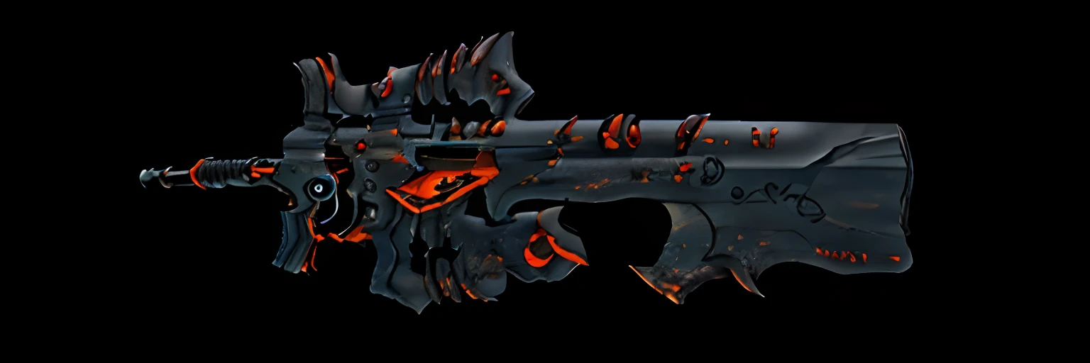 This is a weapon，Changed to Halloween-themed skin，Halloween