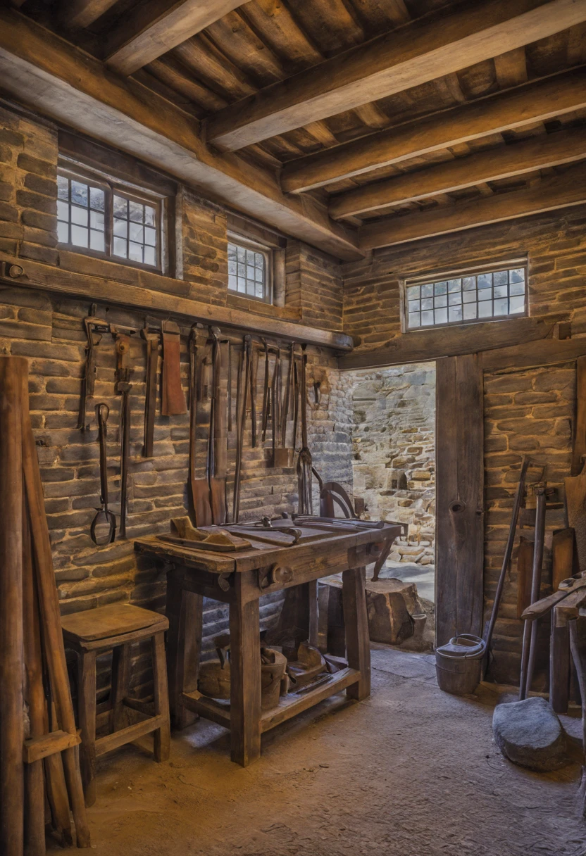 Blacksmith's shop,