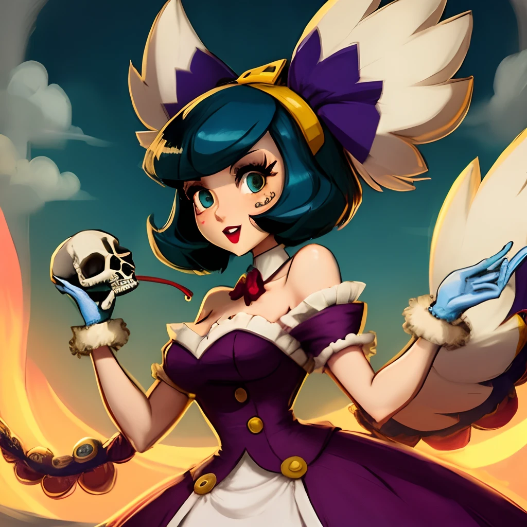 Peacock skullgirls