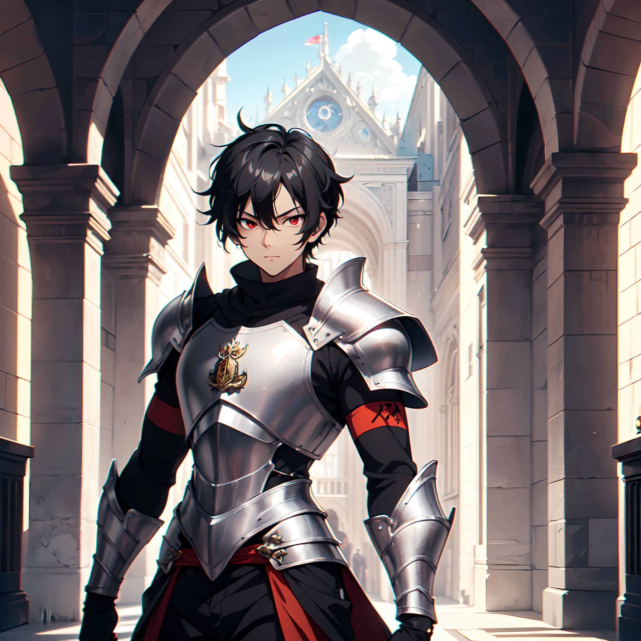 128K Ultra High Definition,
128K Ultra High Quality,
128K Ultra High Resolution,
Best Definition,
Best Quality,
Best Resolution,
Perfectly Detailed,
Perfectly Designed,
Extremely Detailed,
Extremely Designed,
Hyper Detailed,
Hyper Definition,
Hyper Quality,
Hyper Resolution,
Masterpiece,
(((Anime))),
Body Shot,
(((Boy))),
Handsome,
Muscular Body,
(((Black Short Hair))),
(((Red Eyes))),
(((Hyper Detailed & Perfectly Designed With Ultra High Quality Platinum Warlord Armor))),
(((Inside Of Medieval Royal Palace Background Scenery))),