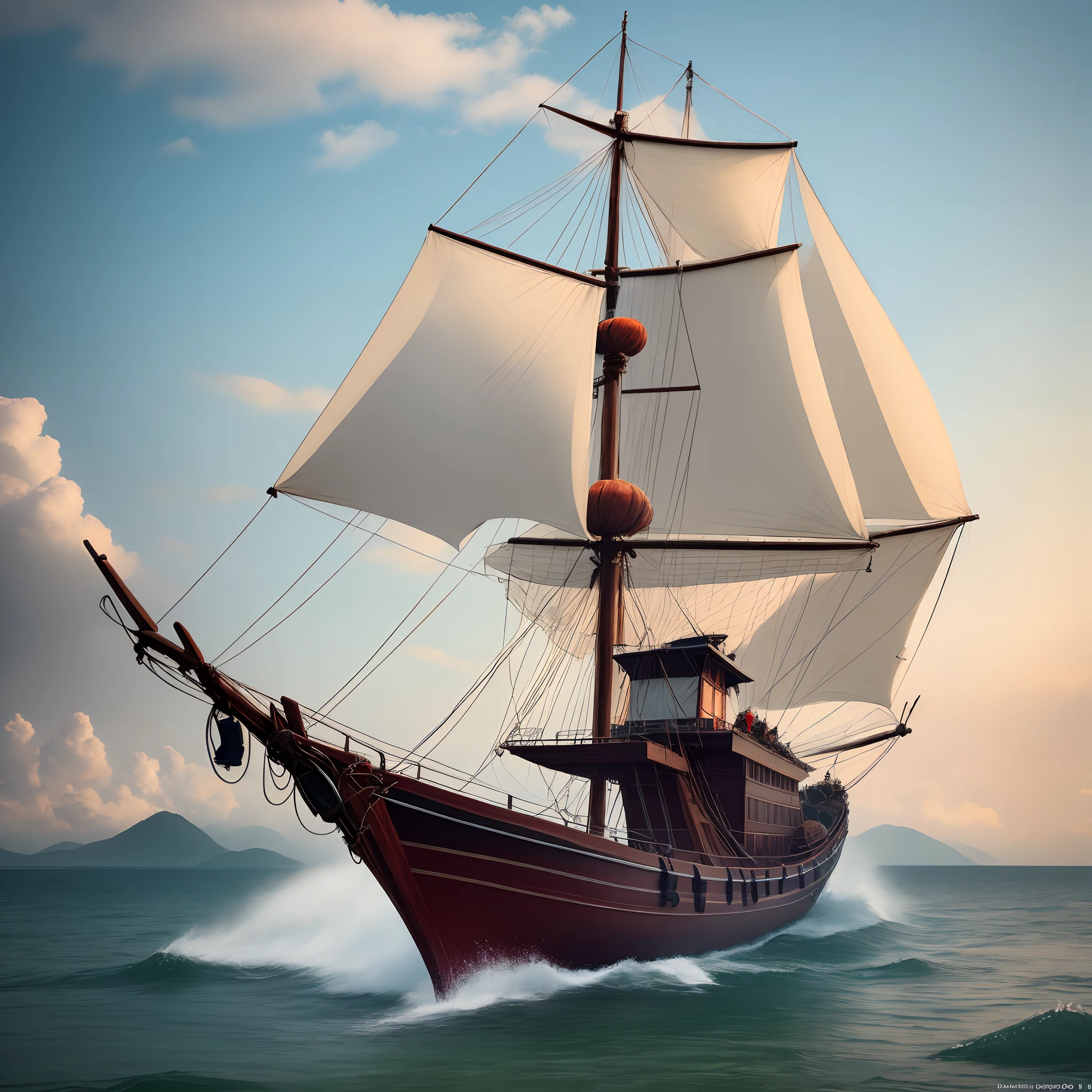 Foto cewek naik perahu aesthetic 8k