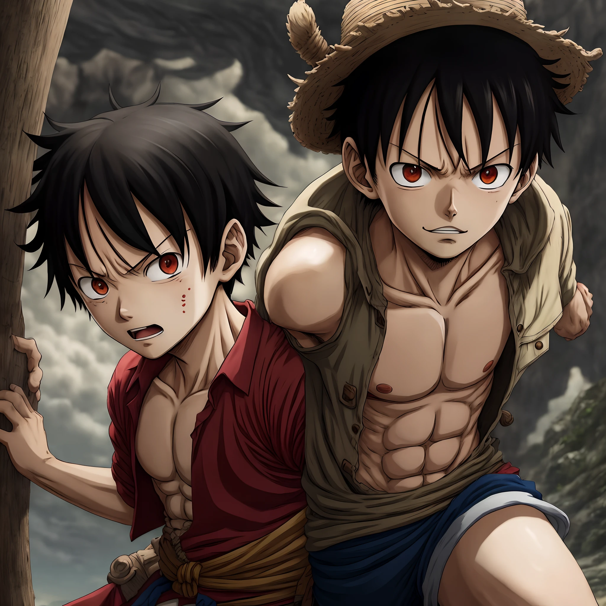 A female version of Luffy