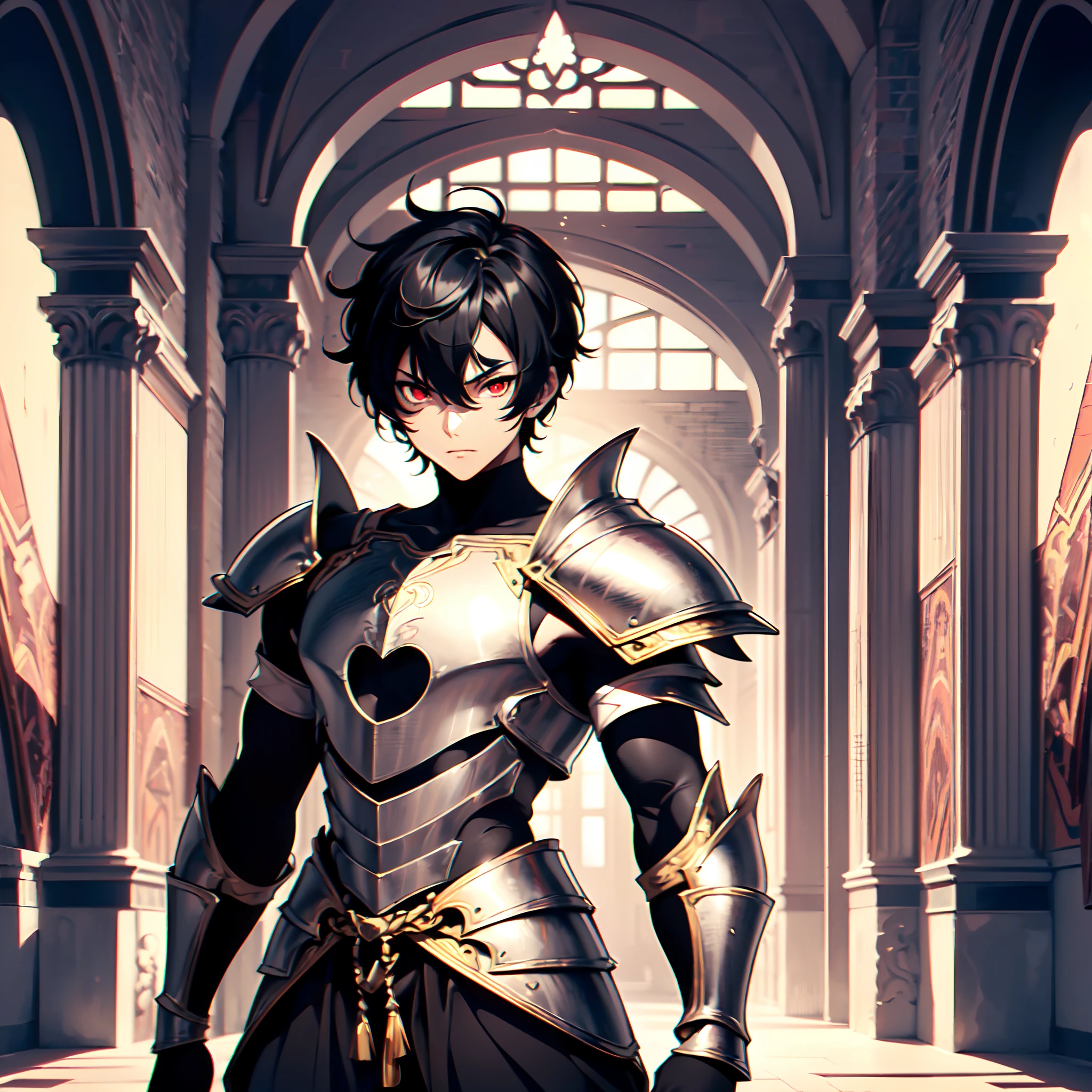 128K Ultra High Definition,
128K Ultra High Quality,
128K Ultra High Resolution,
Best Definition,
Best Quality,
Best Resolution,
Perfectly Detailed,
Perfectly Designed,
Extremely Detailed,
Extremely Designed,
Hyper Detailed,
Hyper Definition,
Hyper Quality,
Hyper Resolution,
Masterpiece,
(((Anime))),
Body Shot,
(((Boy))),
Handsome,
Muscular Body,
(((Black Short Hair))),
(((Red Eyes))),
(((Hyper Detailed & Perfectly Designed With Ultra High Quality Obsidian Warlord Armor))),
(((Inside Of Medieval Royal Palace Background Scenery))),