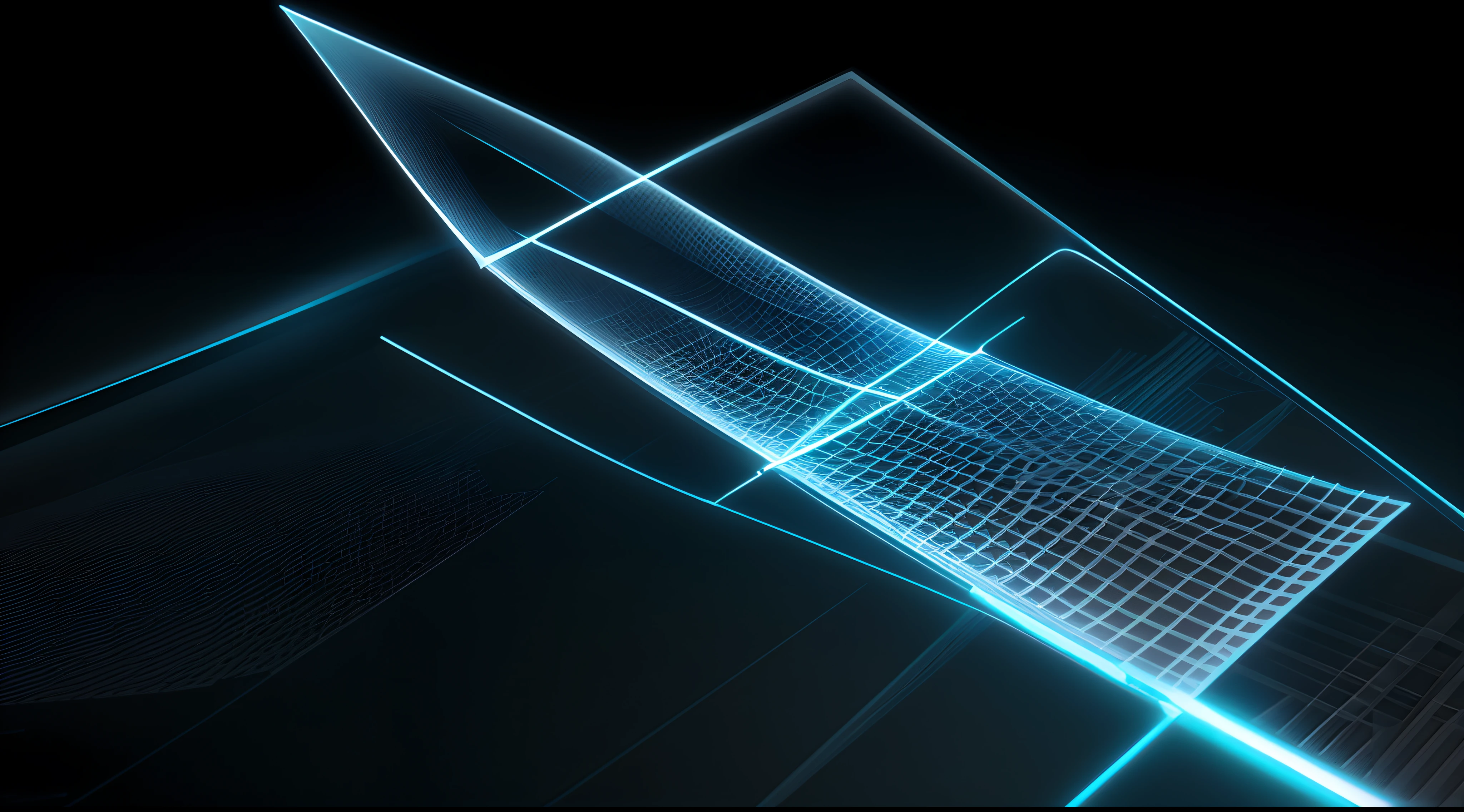 Engaging 3D visualization featuring stunning graphs、glinting