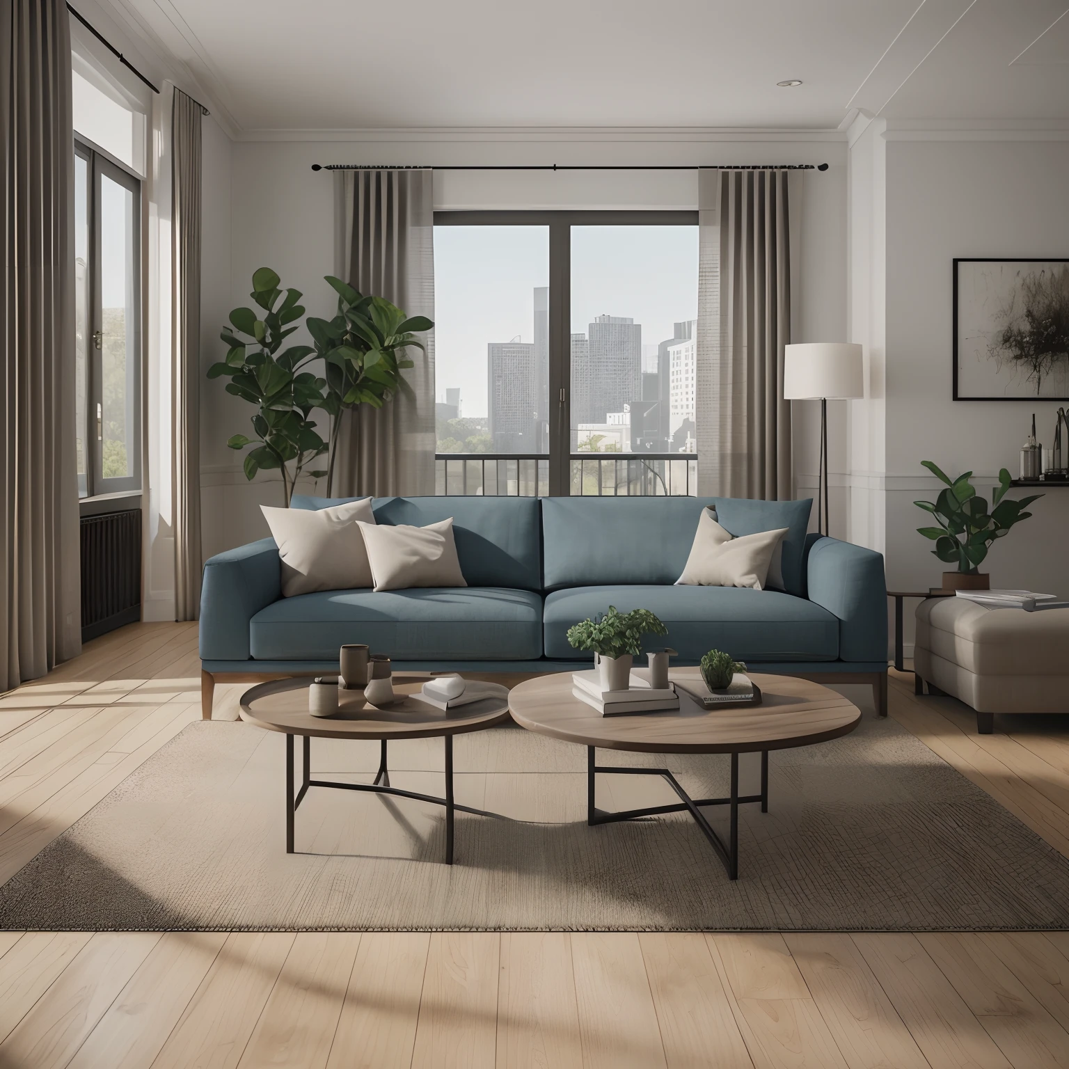 livingroom(sofas、with coffee table)there is a, archviz, realistic physical rendering, vray 8k render, natural realistic render, detailed archviz render, Rendered in Corona, Detailed natural light, rendered in lumion pro, 8K Vray Rendering, high quality render, vray rendered, V - Ray Render 8K UHD