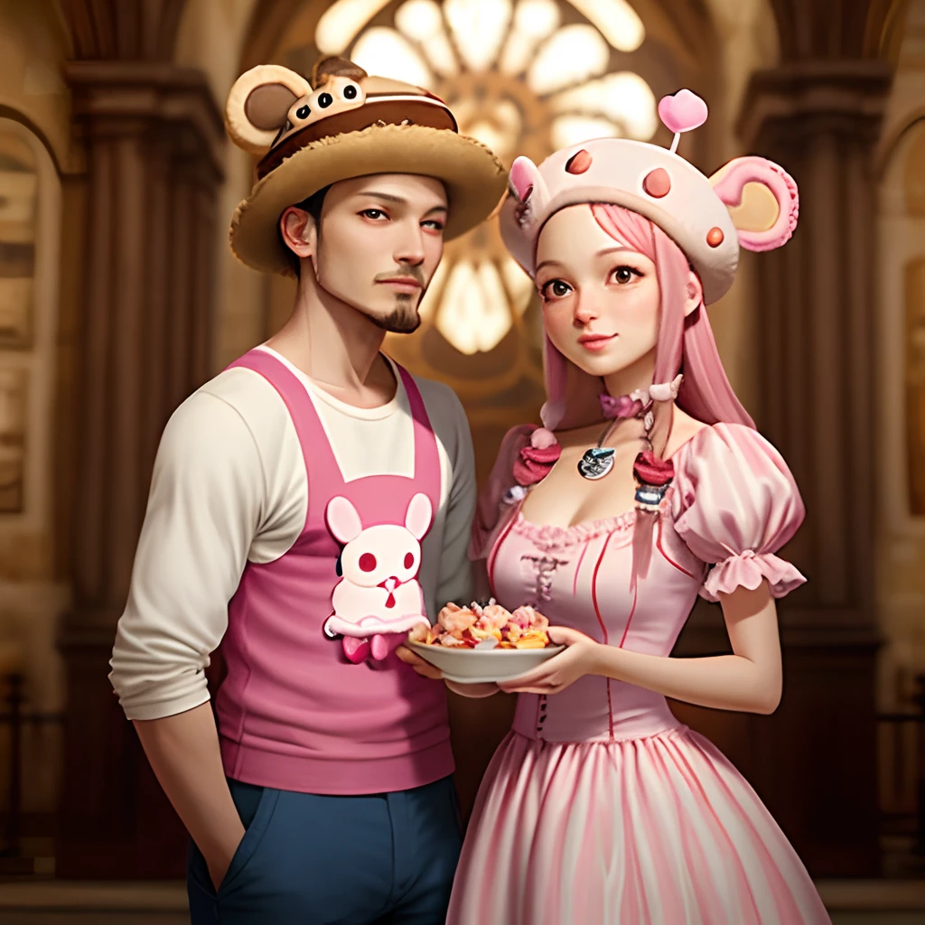 Tony Tony chopper sur le thème de la saint valentin