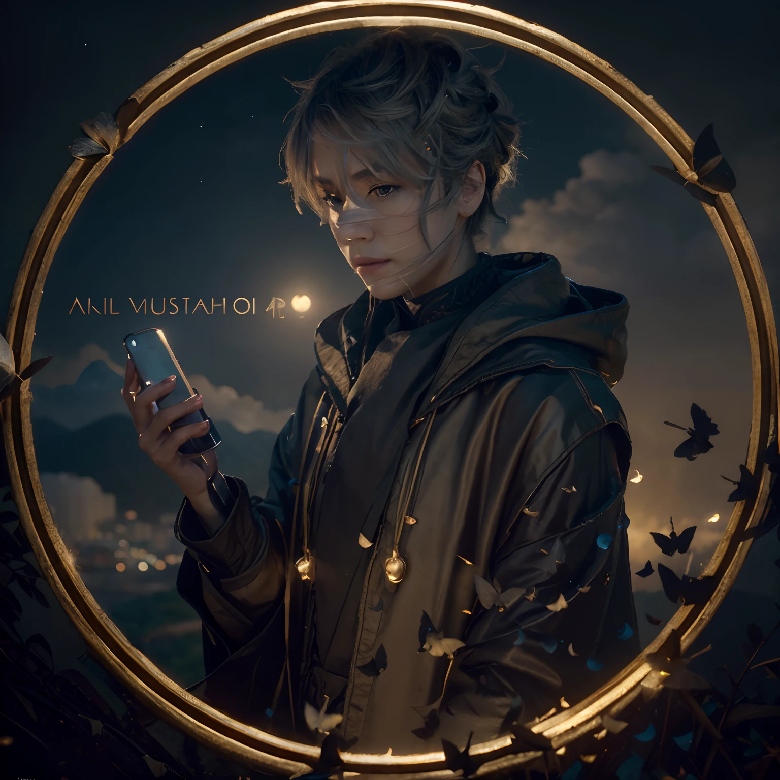 Masterpiece, best quality, high quality, extremely detailed CG unity 8k wallpaper, outdoor, sky, clouds, night, no humans, mountain, chinese style palace sits on the hillside, moonlight, cinemagraph, landscape, water, trees, dark sky, waterfall, cliff, nature, lake, river, cloudy sky, award winning photography, bokeh, depth of field, hdr, bloom, chromatic aberration, photorealistic, highly detailed, trending on artstation, trending on CGsociety, intricate, high detail, dramatic, halfway art