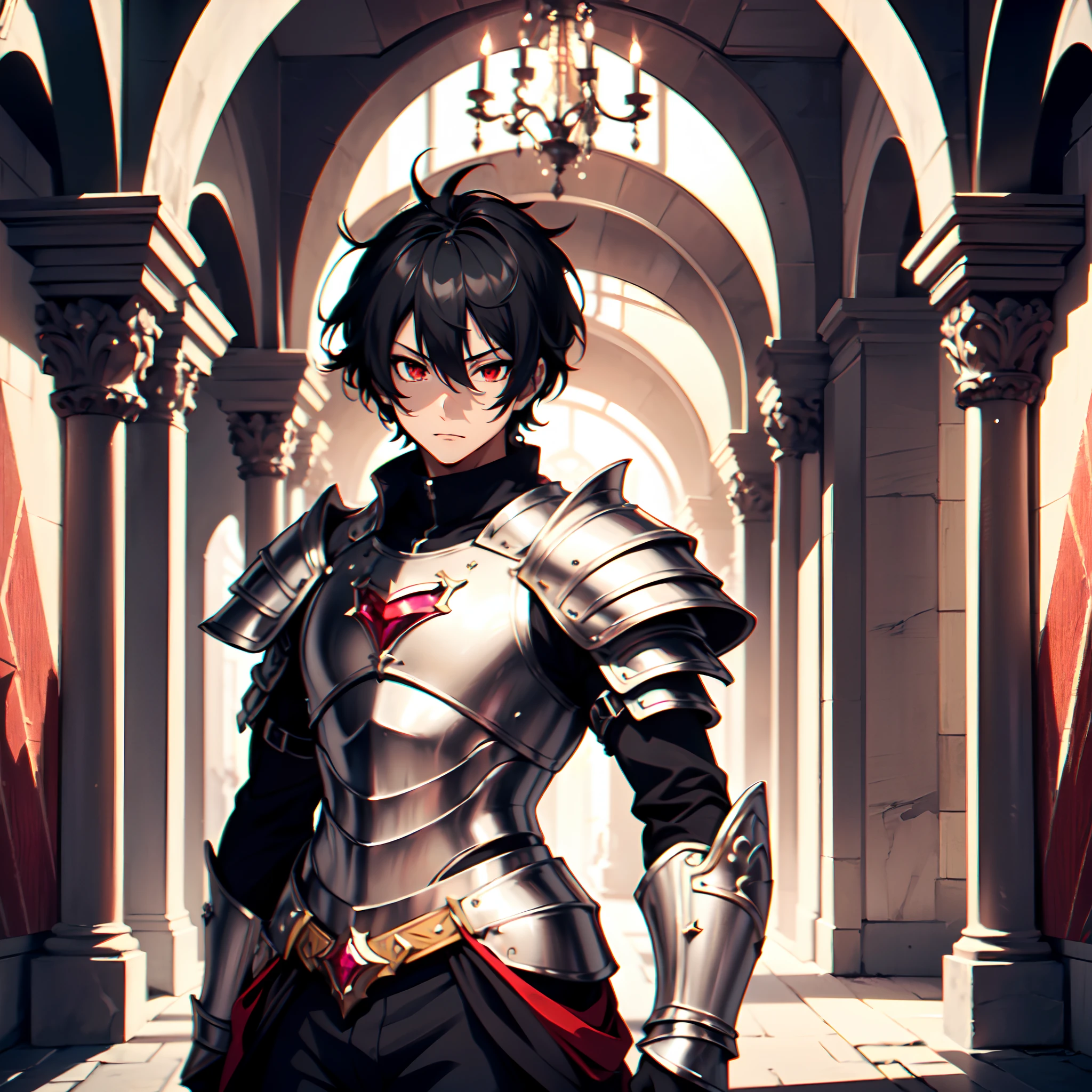 128K Ultra High Definition,
128K Ultra High Quality,
128K Ultra High Resolution,
Best Definition,
Best Quality,
Best Resolution,
Perfectly Detailed,
Perfectly Designed,
Extremely Detailed,
Extremely Designed,
Hyper Detailed,
Hyper Definition,
Hyper Quality,
Hyper Resolution,
Masterpiece,
(((Anime))),
Body Shot,
(((Boy))),
Handsome,
Muscular Body,
(((Black Short Hair))),
(((Red Eyes))),
(((Hyper Detailed & Perfectly Designed With Ultra High Quality Ruby Warlord Armor))),
(((Inside Of Medieval Royal Palace Background Scenery))),