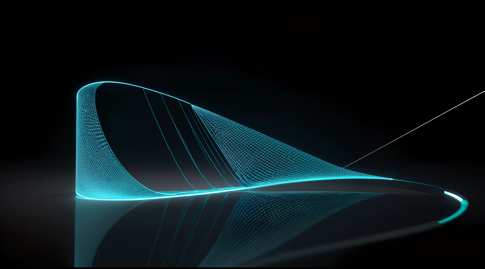Engaging 3D visualization featuring stunning graphs、glinting