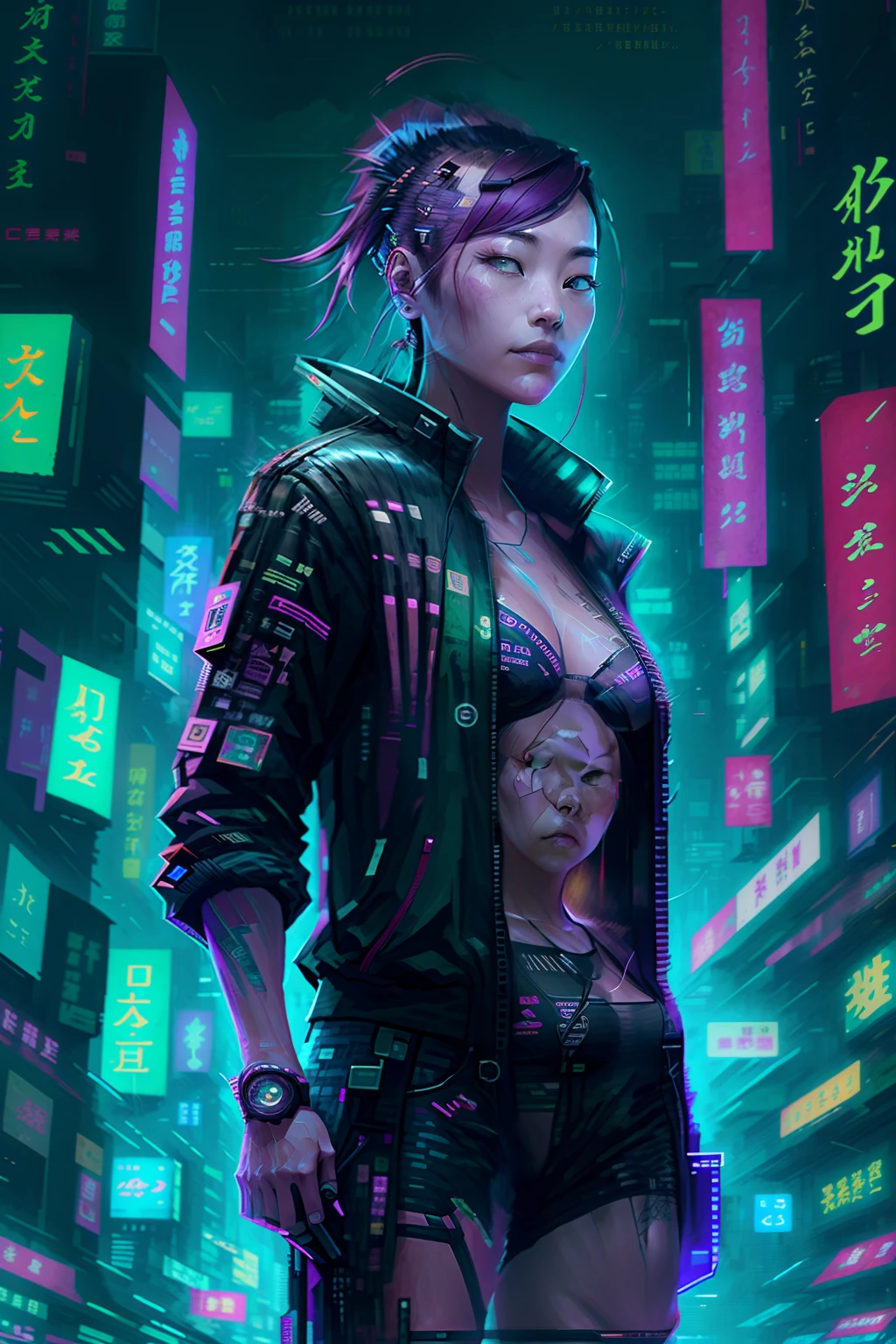 Cyberpunk Ding Zhen