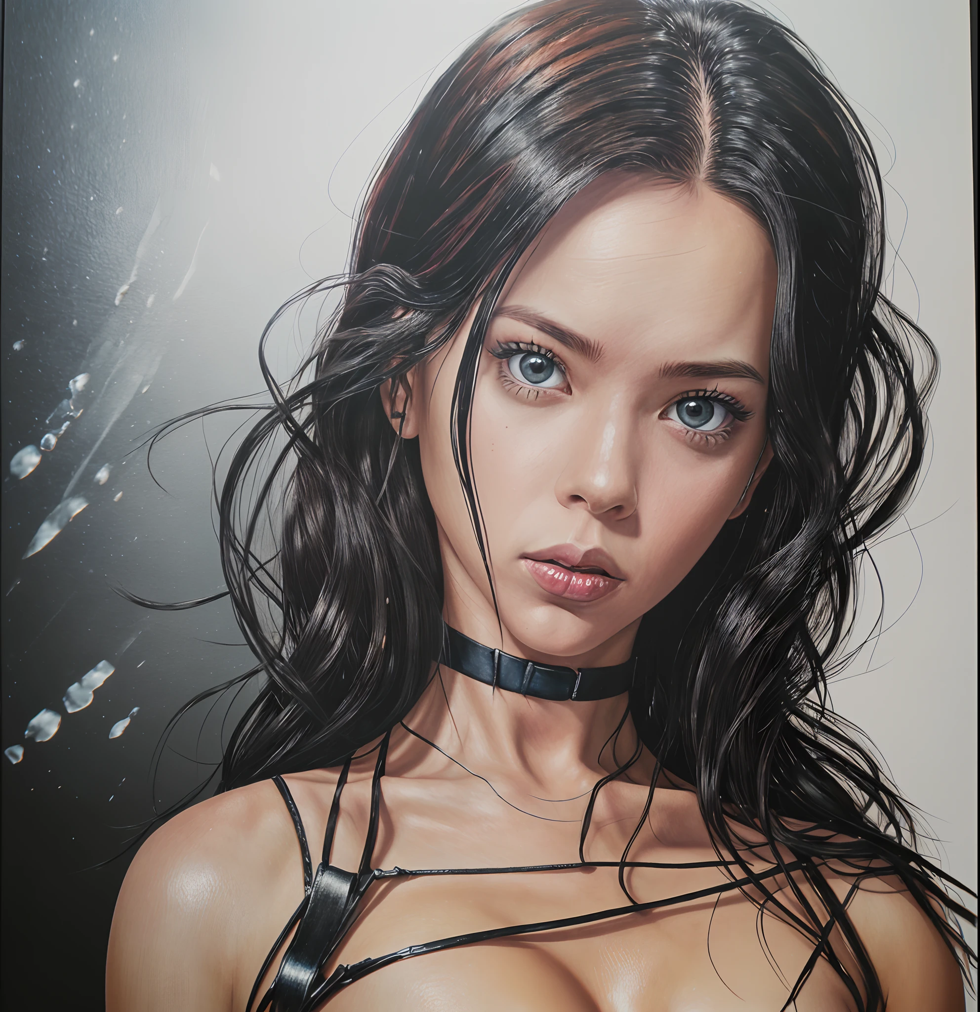  black widow, hyperrealism, ultra details --auto --s2