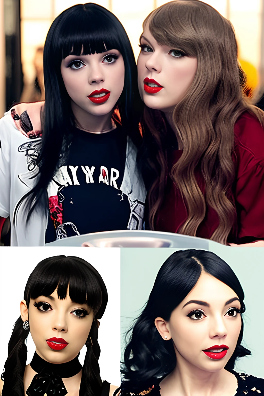 Melanie Martinez fighting Taylor swift